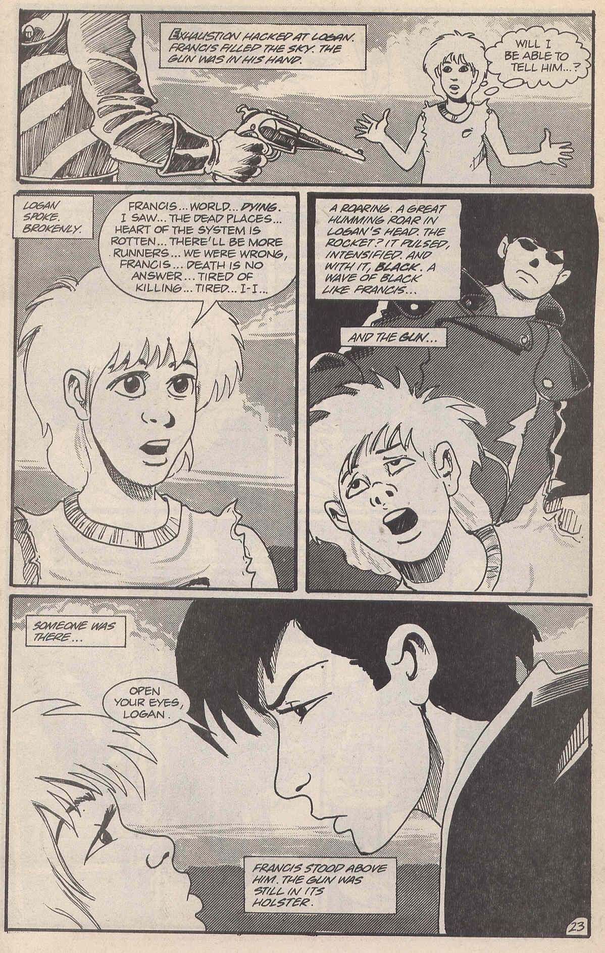 Read online Logan's Run (1990) comic -  Issue #6 - 25