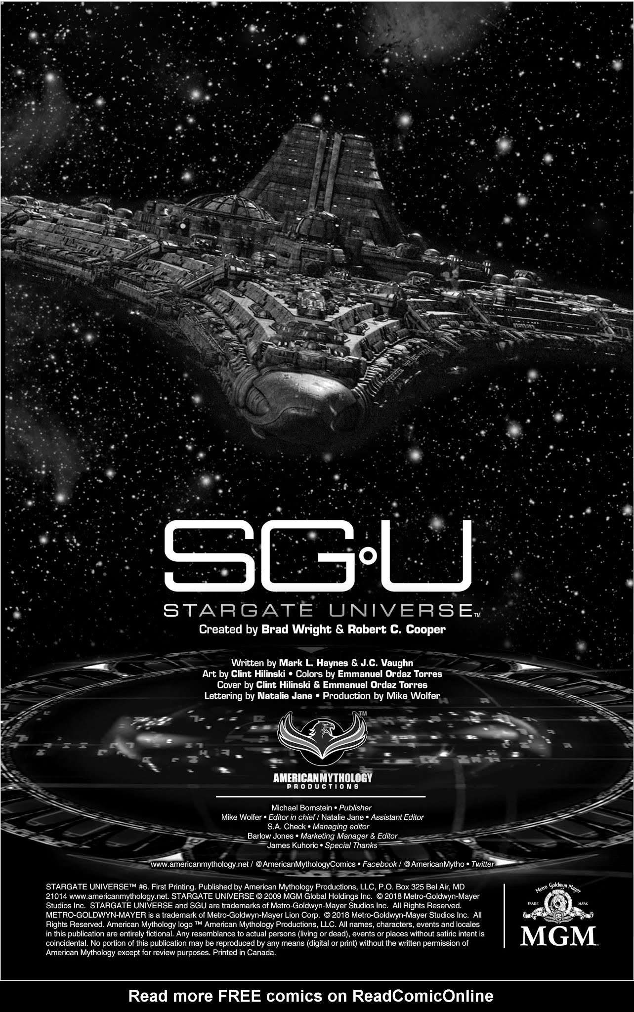 Read online Stargate Universe: Back To Destiny comic -  Issue #6 - 2