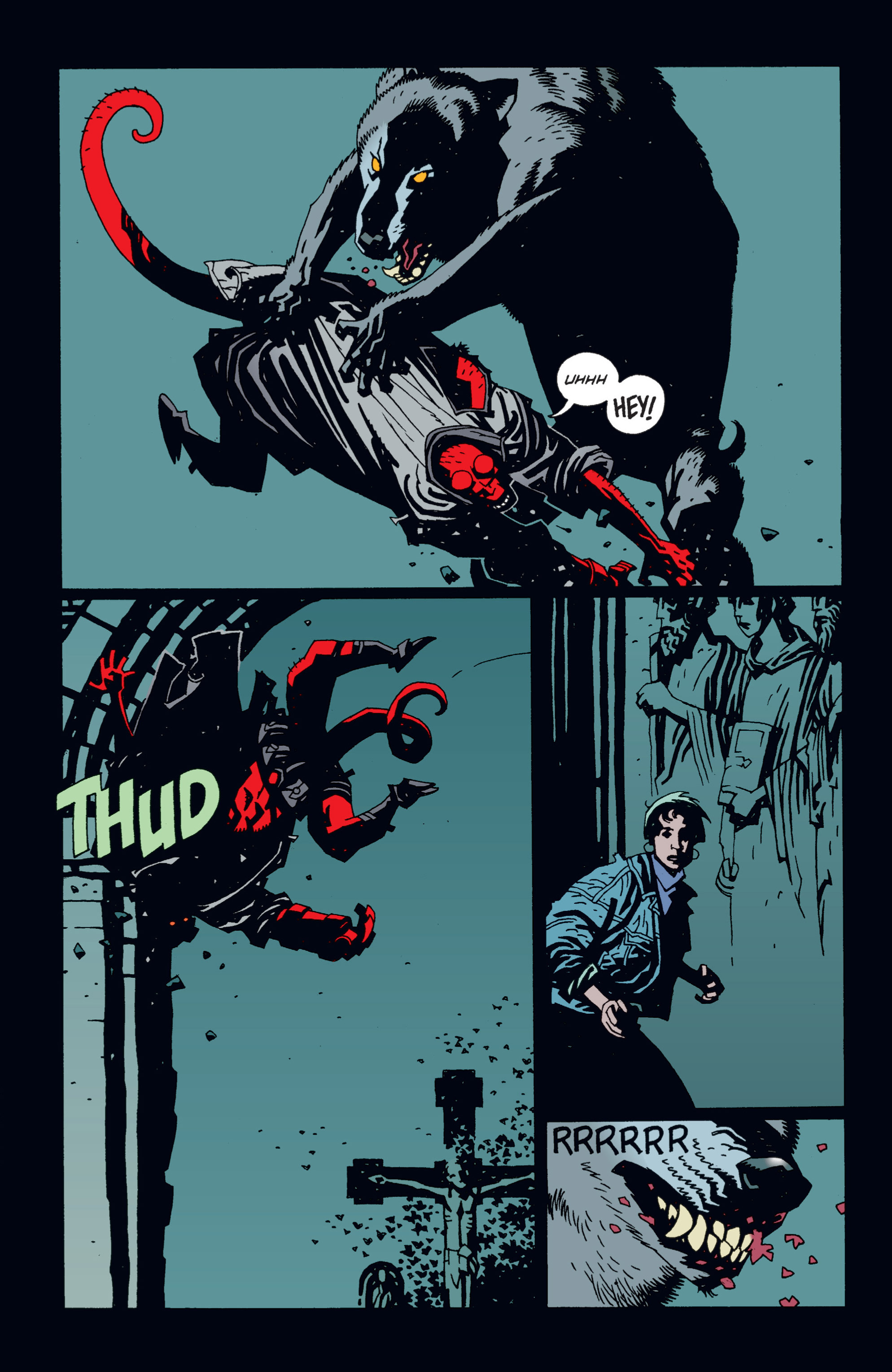 Read online Hellboy comic -  Issue #3 - 115