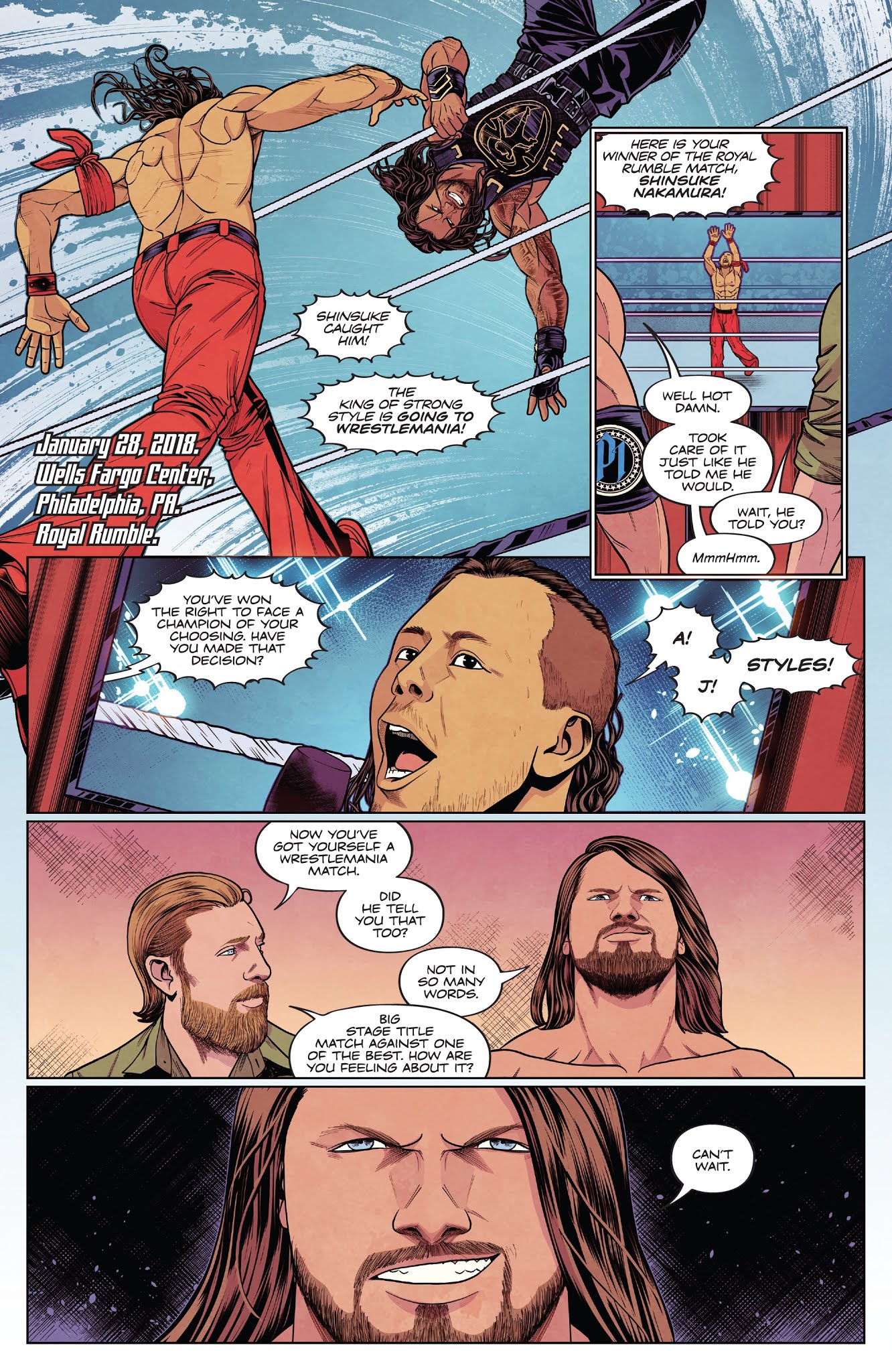 Read online WWE comic -  Issue #24 - 7