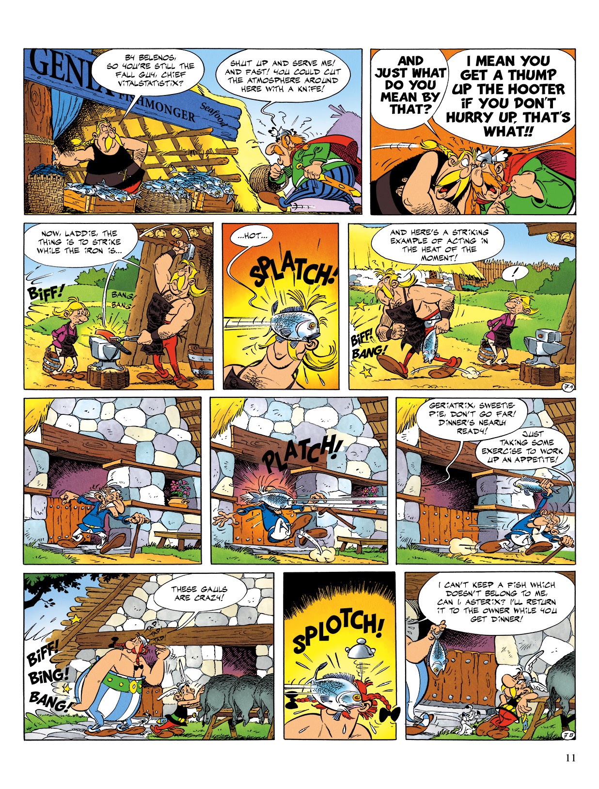 Read online Asterix comic -  Issue #25 - 12