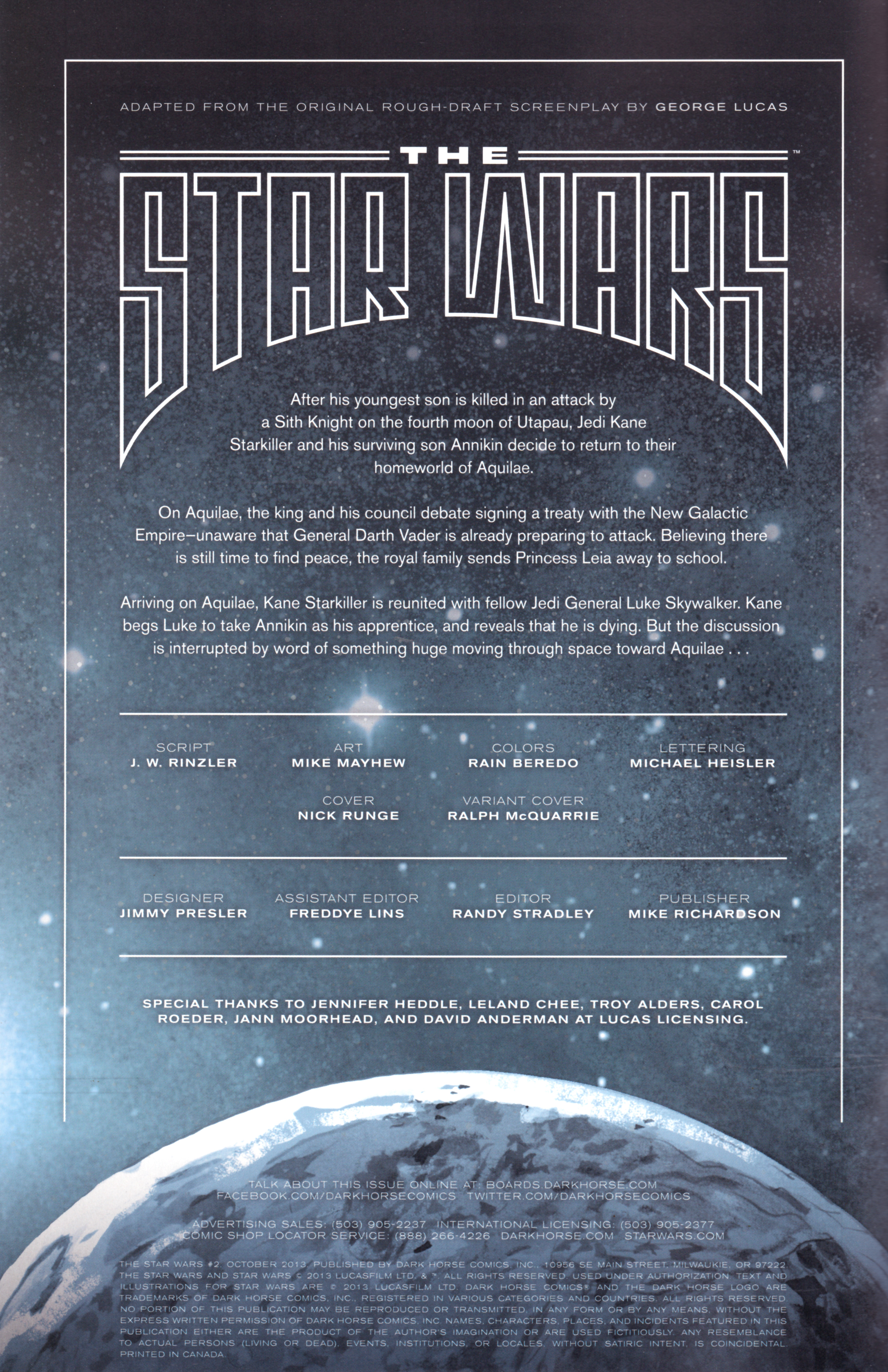 Read online The Star Wars comic -  Issue #2 - 2