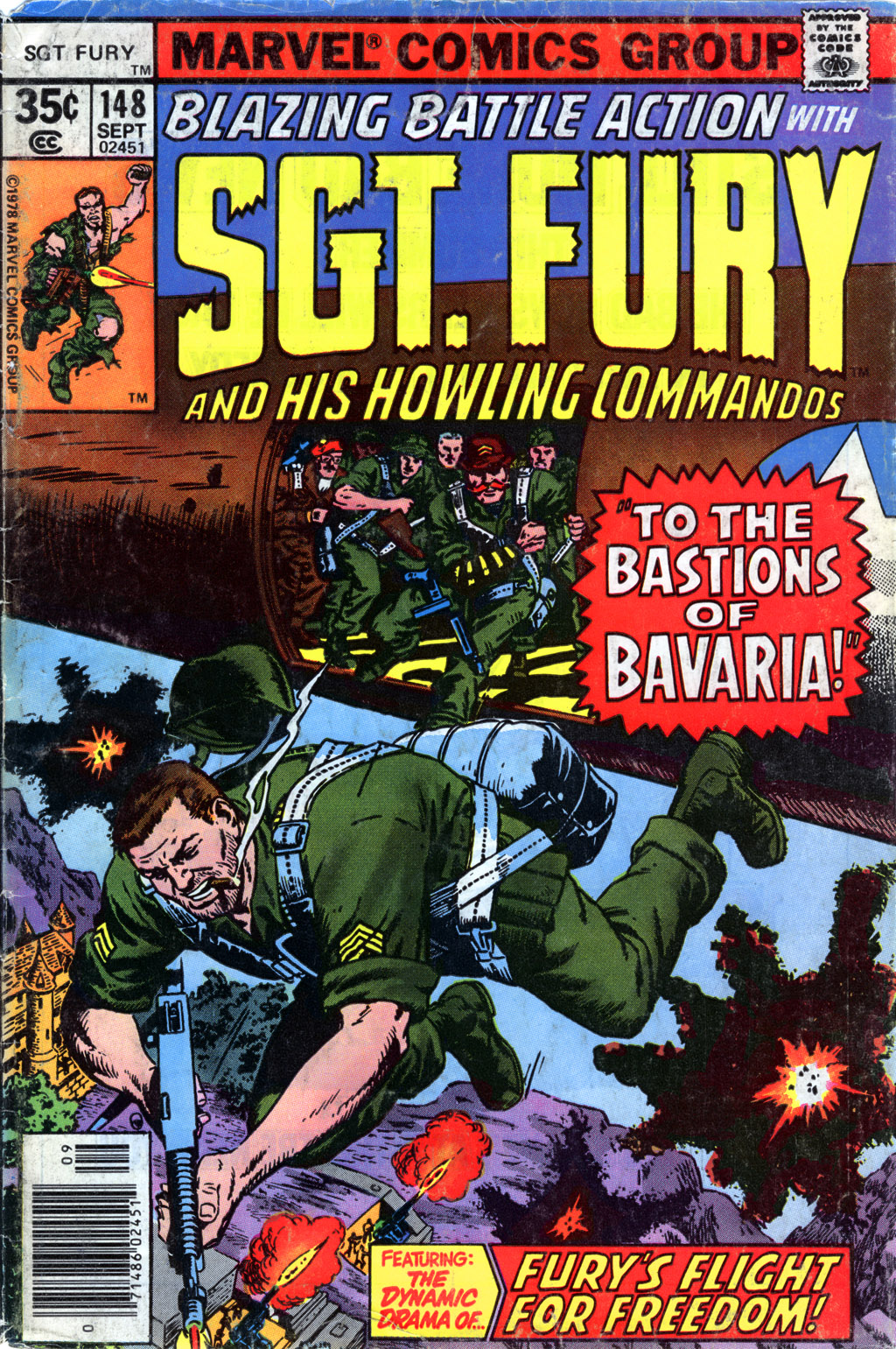 Read online Sgt. Fury comic -  Issue #148 - 1