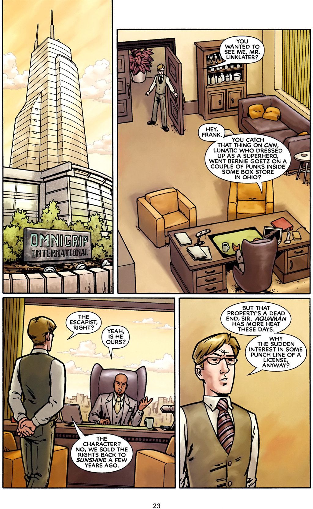 Read online The Escapists comic -  Issue #3 - 25