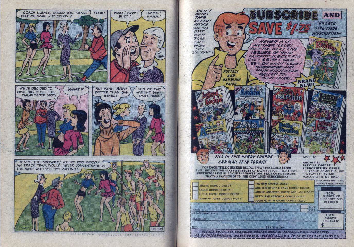 Read online Archie...Archie Andrews, Where Are You? Digest Magazine comic -  Issue #59 - 41
