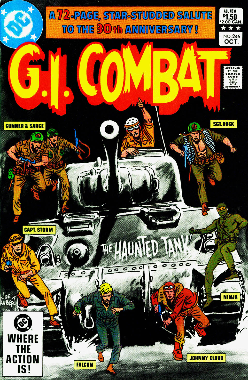 Read online G.I. Combat (1952) comic -  Issue #246 - 1