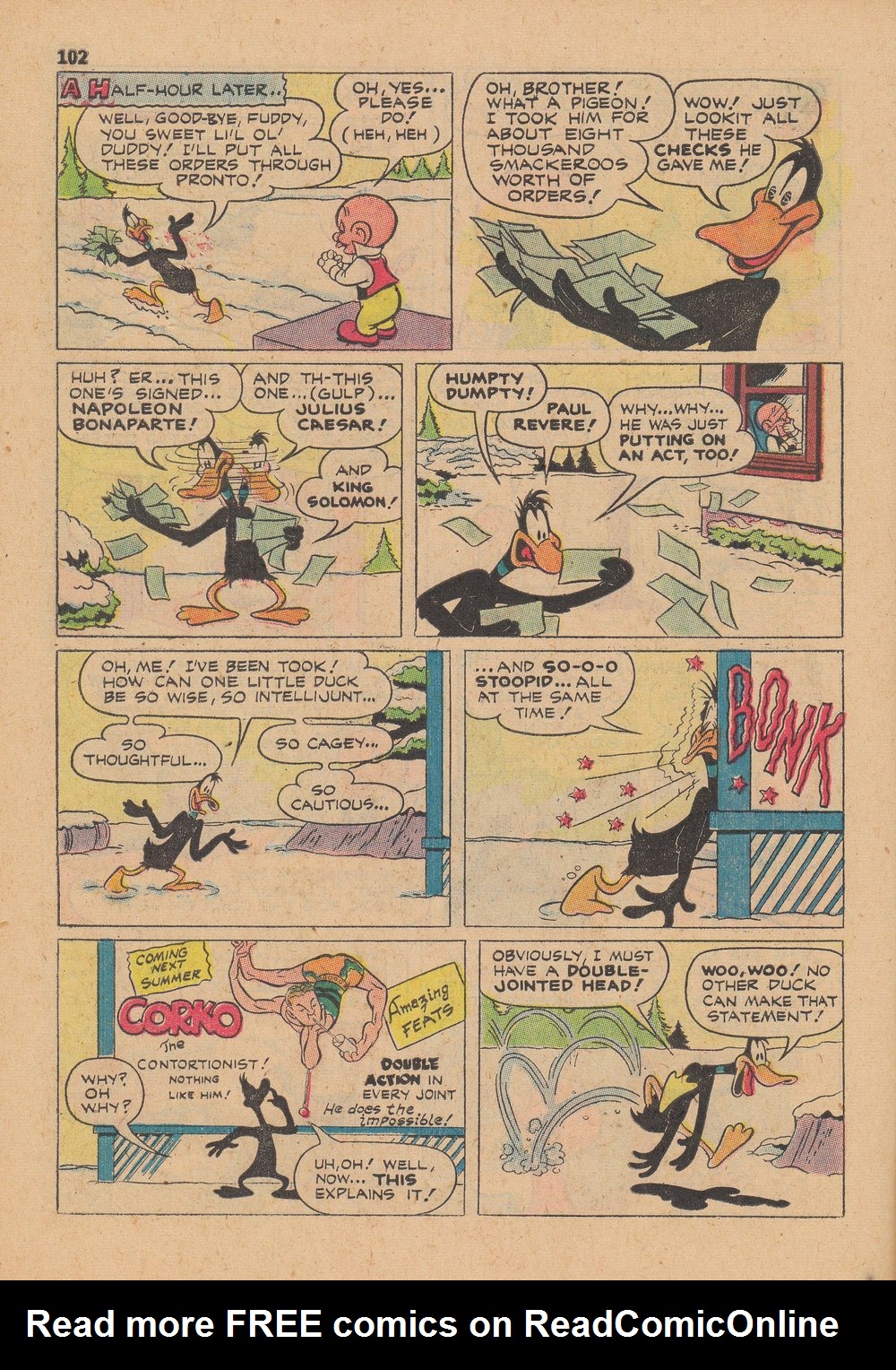 Read online Bugs Bunny's Christmas Funnies comic -  Issue # TPB 2 - 104