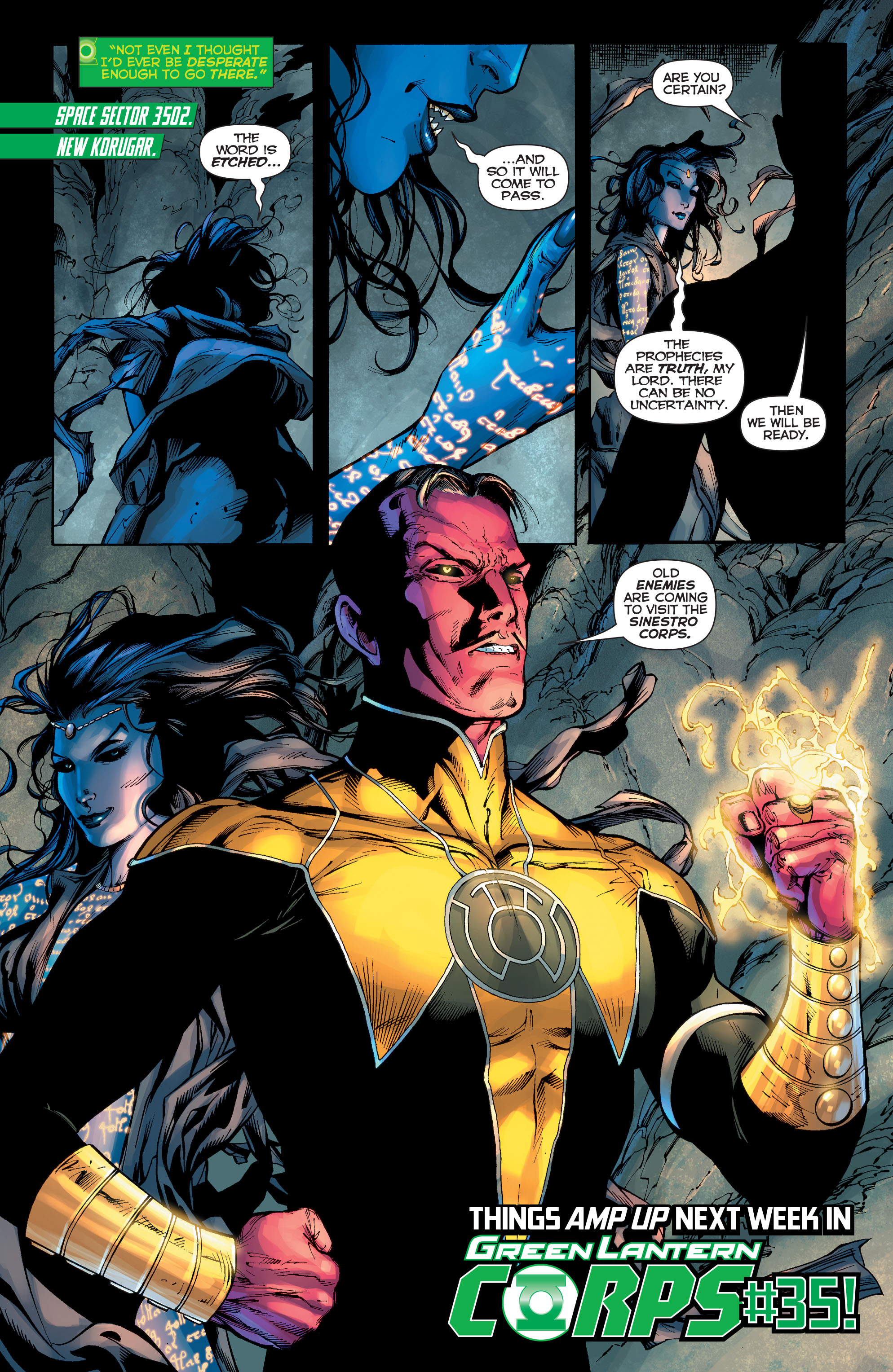 Read online Green Lantern/New Gods: Godhead comic -  Issue #2 - 21