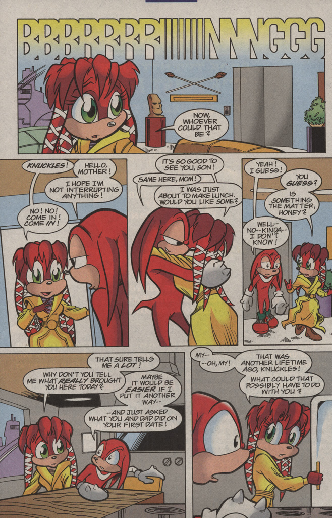 Read online Knuckles the Echidna comic -  Issue #28 - 4