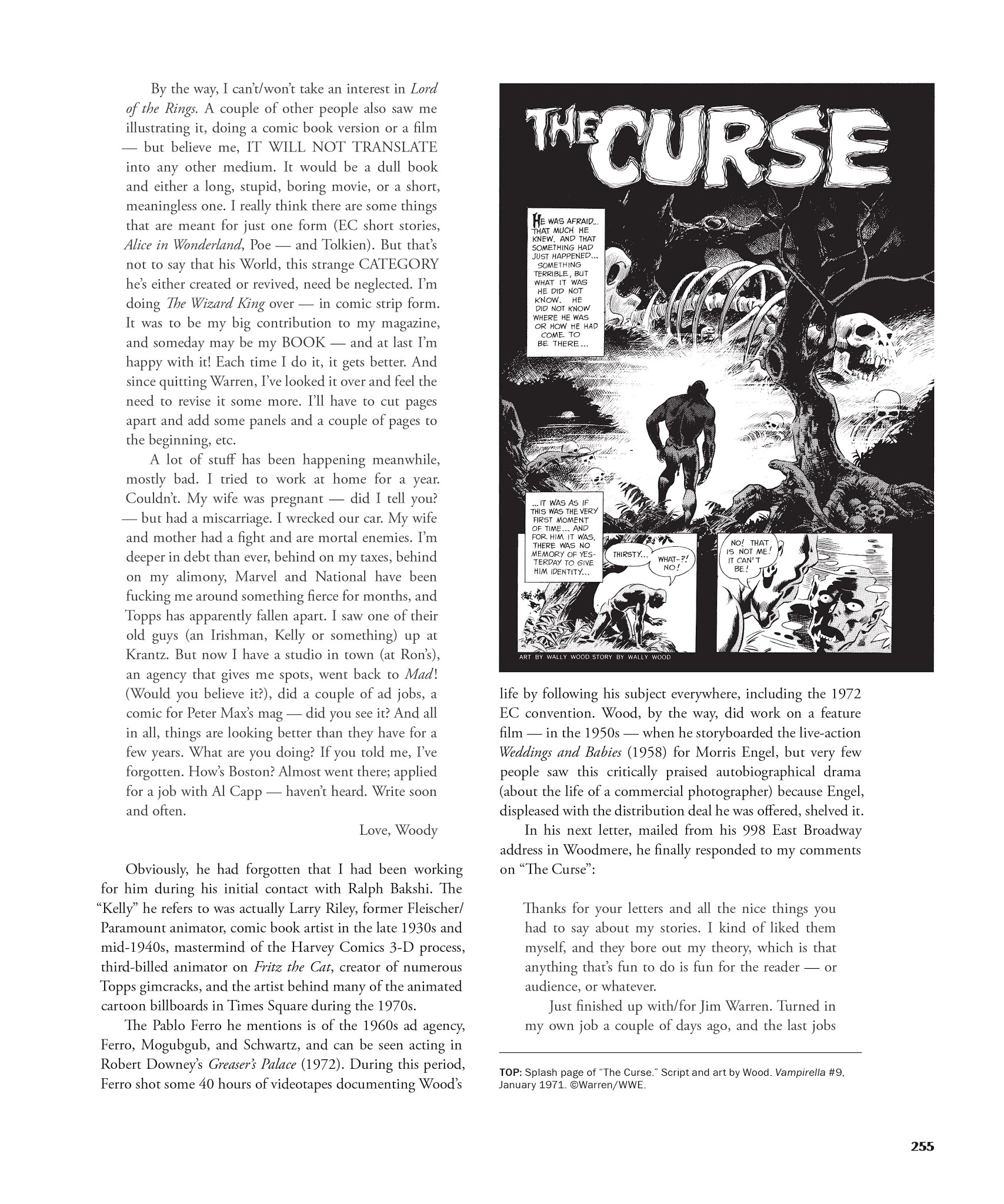 Read online The Life and Legend of Wallace Wood comic -  Issue # TPB 2 - 256
