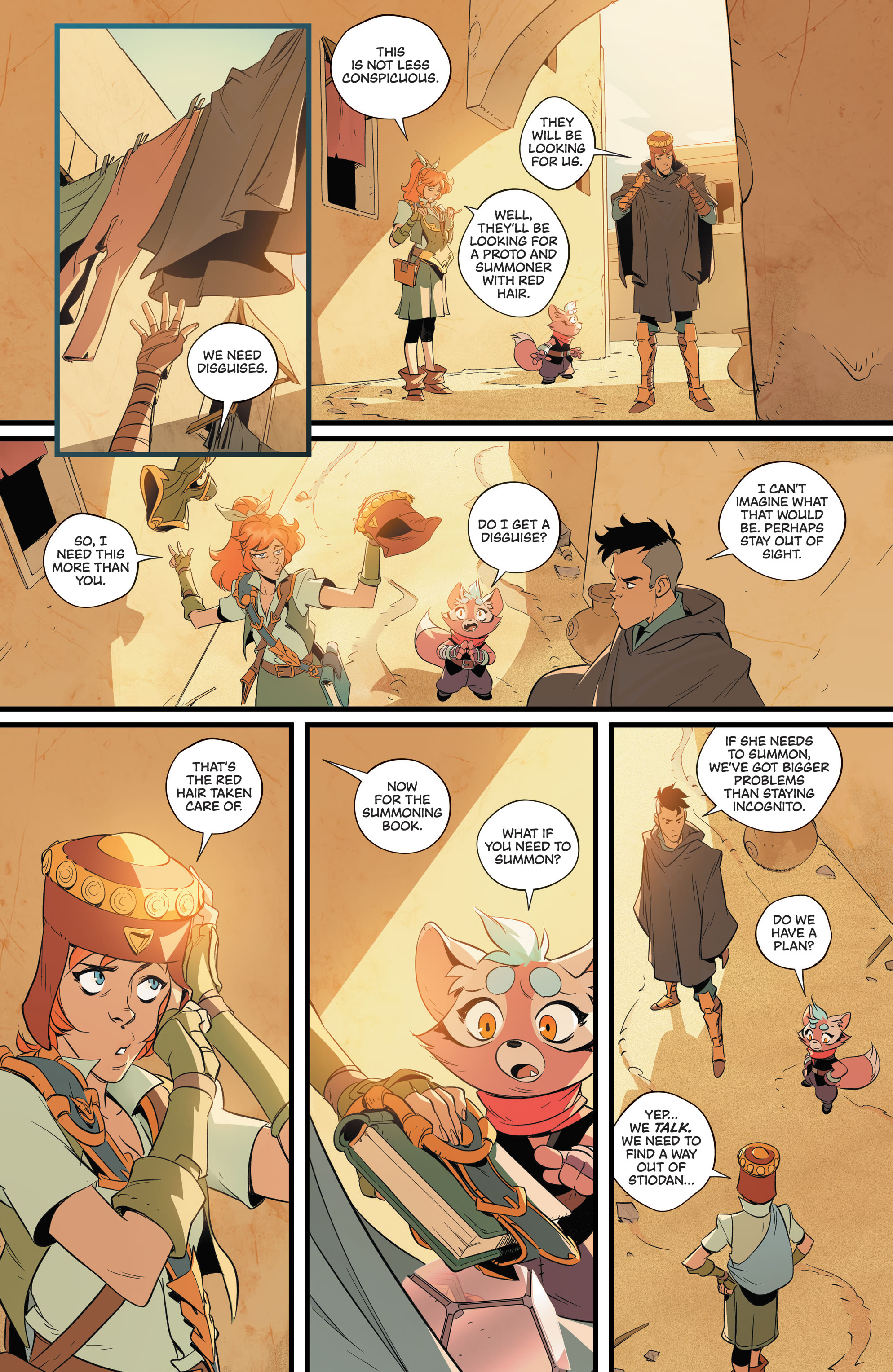Read online Summoners War: Awakening comic -  Issue #1 - 6