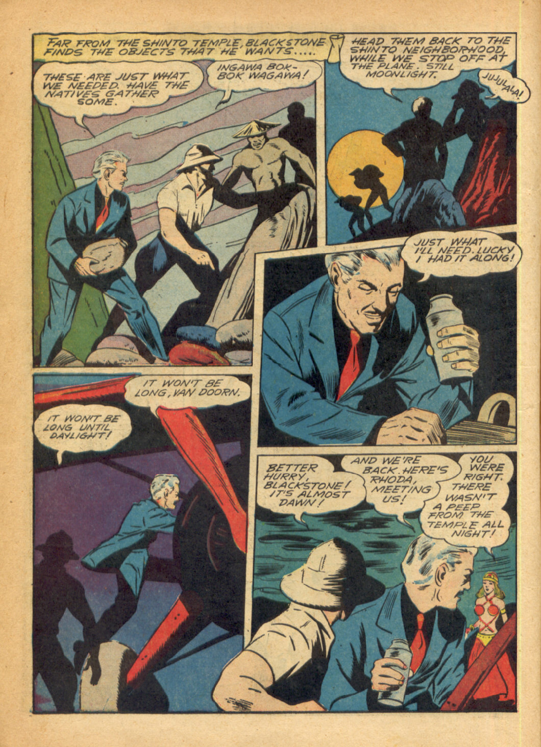 Read online Super-Magician Comics comic -  Issue #6 - 18