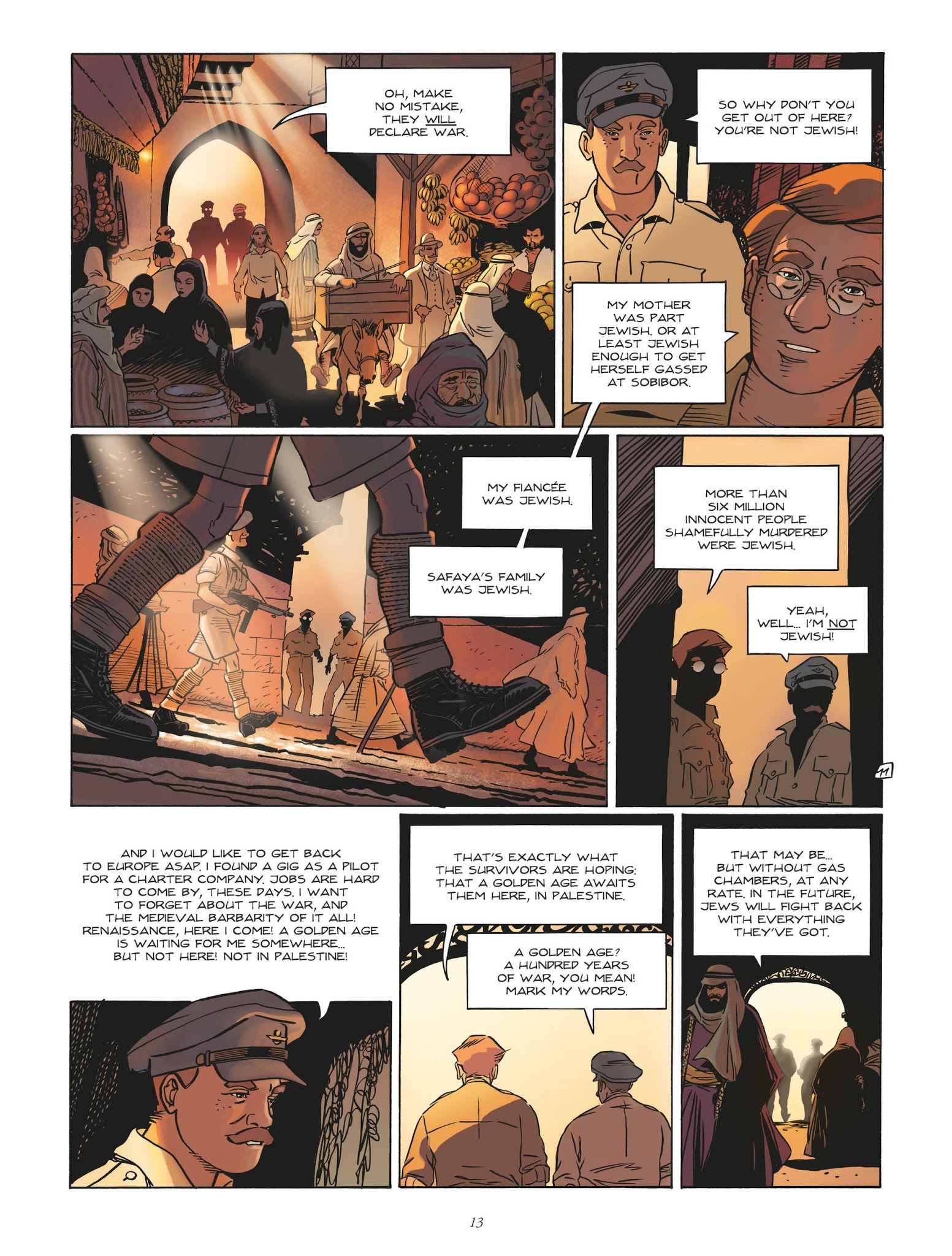 Read online The Jewish Brigade comic -  Issue #3 - 13