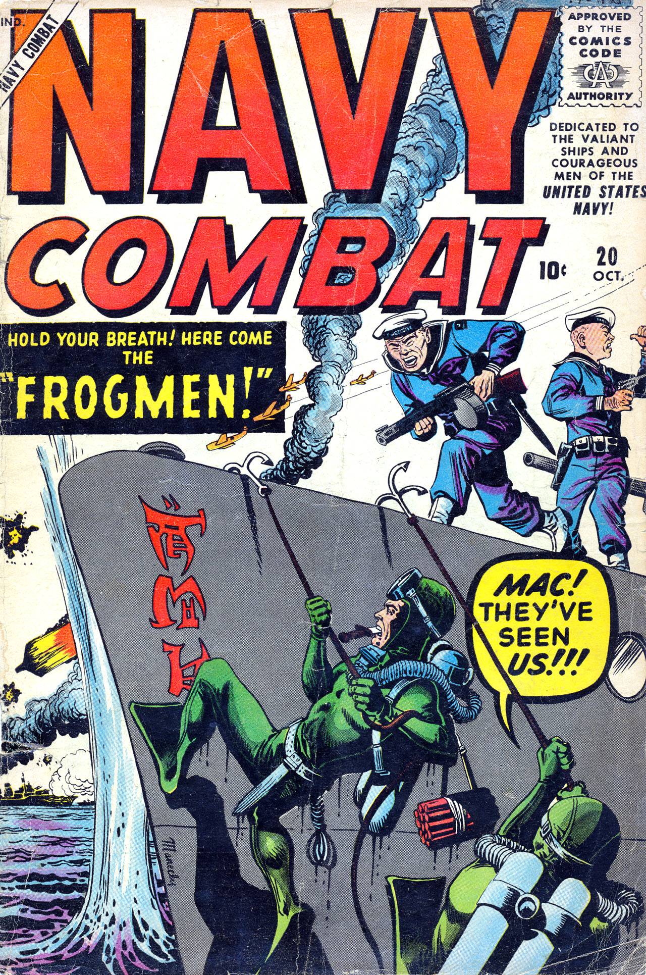 Read online Navy Combat comic -  Issue #20 - 1