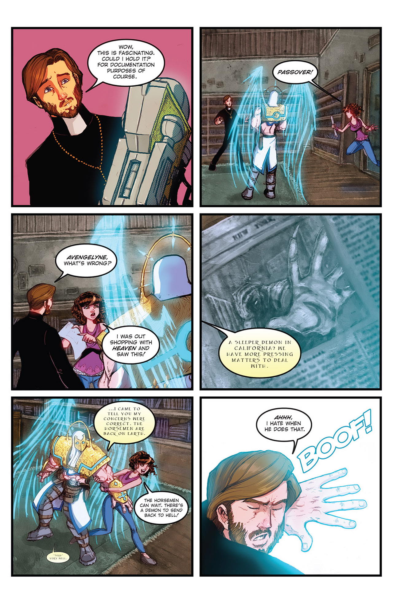 Read online Avengelyne (2011) comic -  Issue #4 - 10