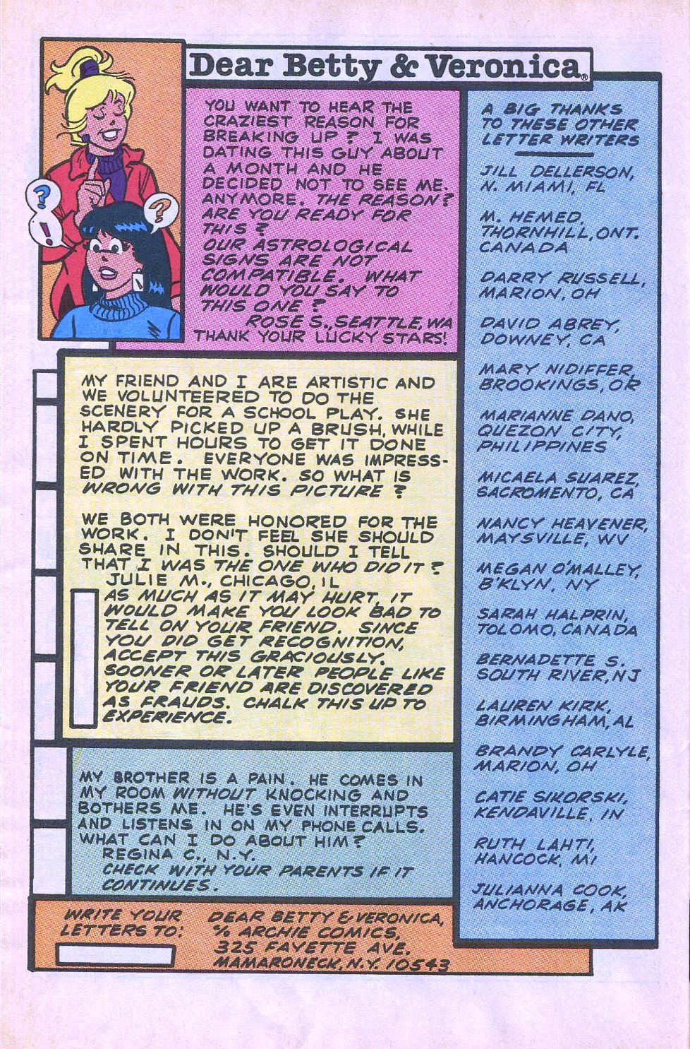 Read online Betty and Veronica (1987) comic -  Issue #36 - 10