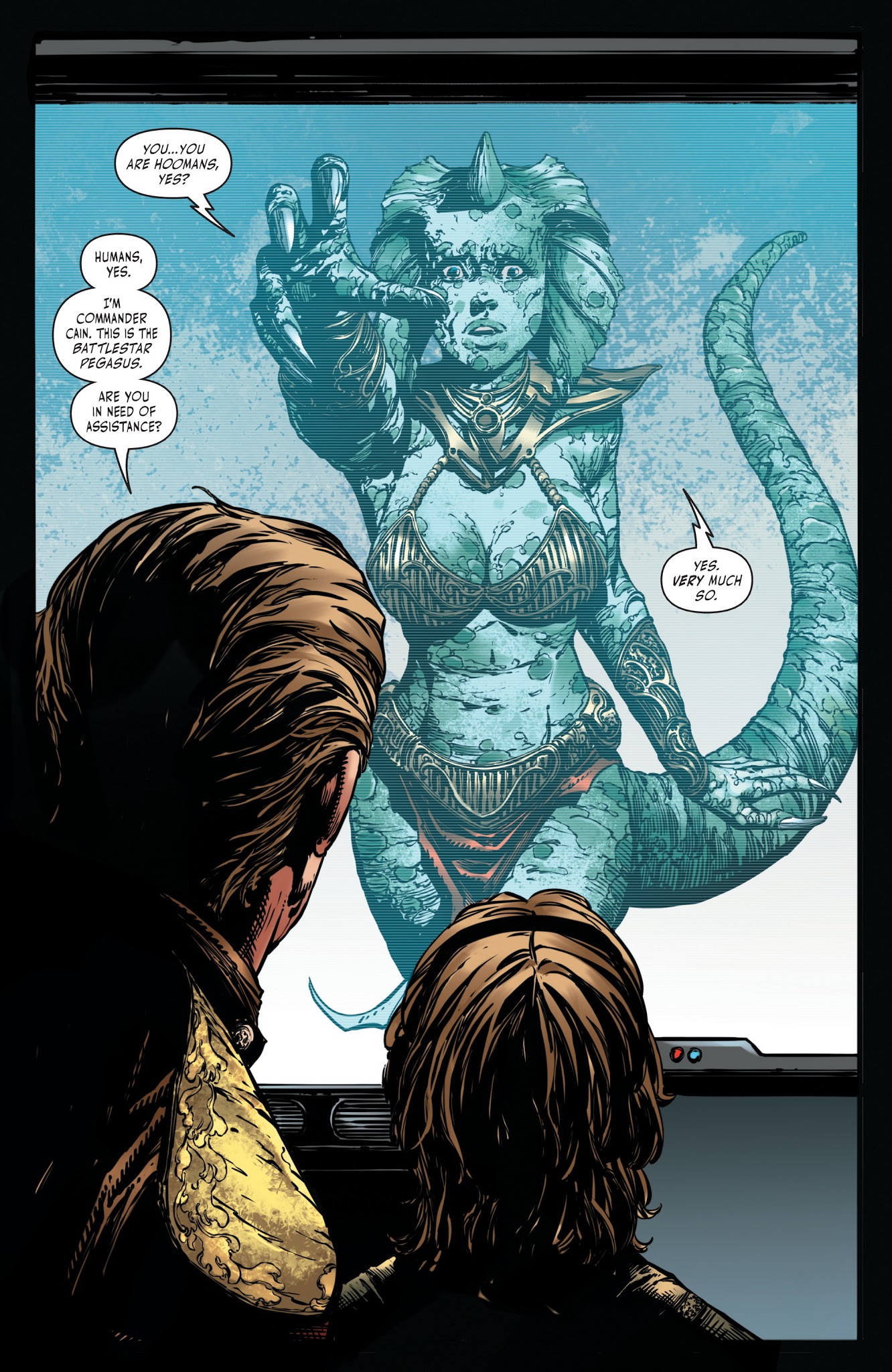 Read online Battlestar Galactica BSG vs. BSG comic -  Issue #1 - 9