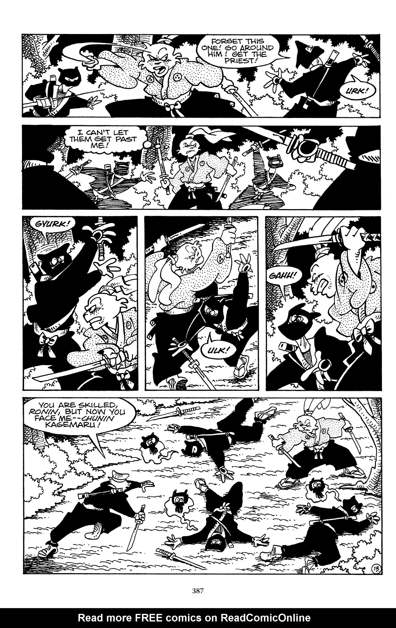 Read online The Usagi Yojimbo Saga comic -  Issue # TPB 3 - 383