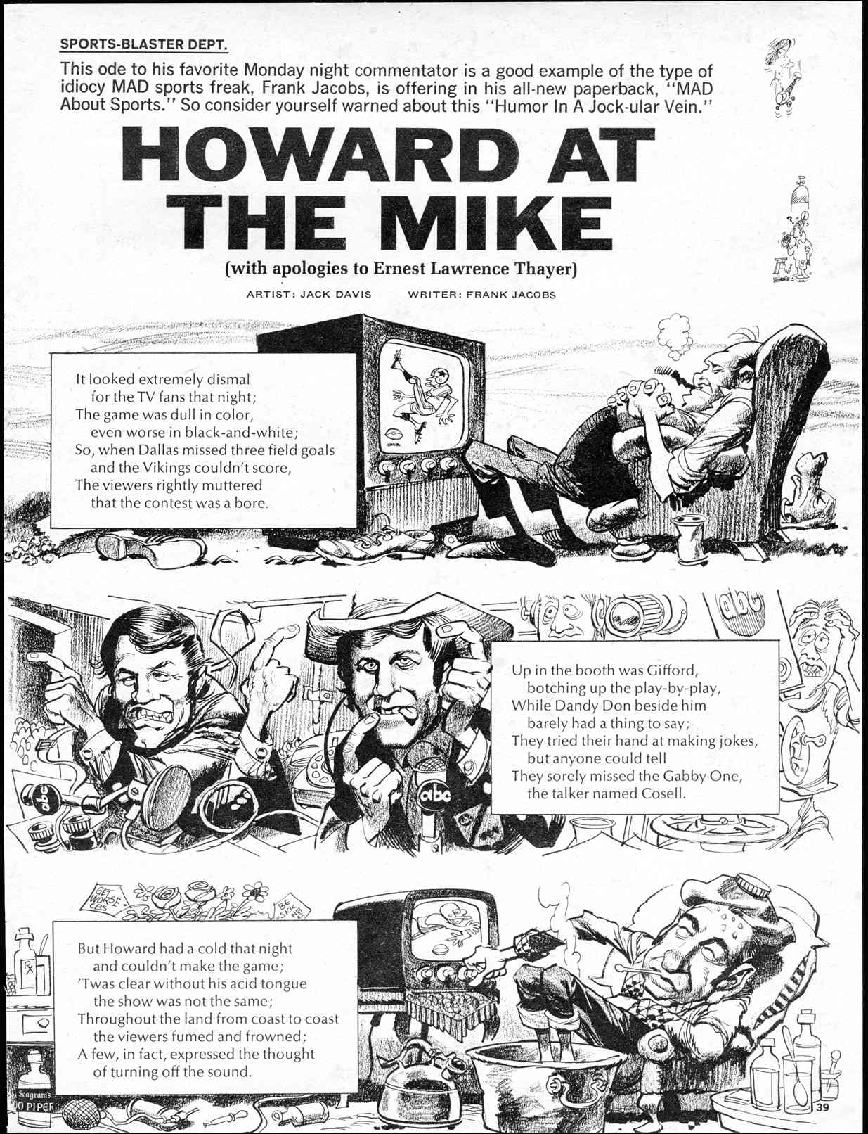 Read online MAD comic -  Issue #155 - 41