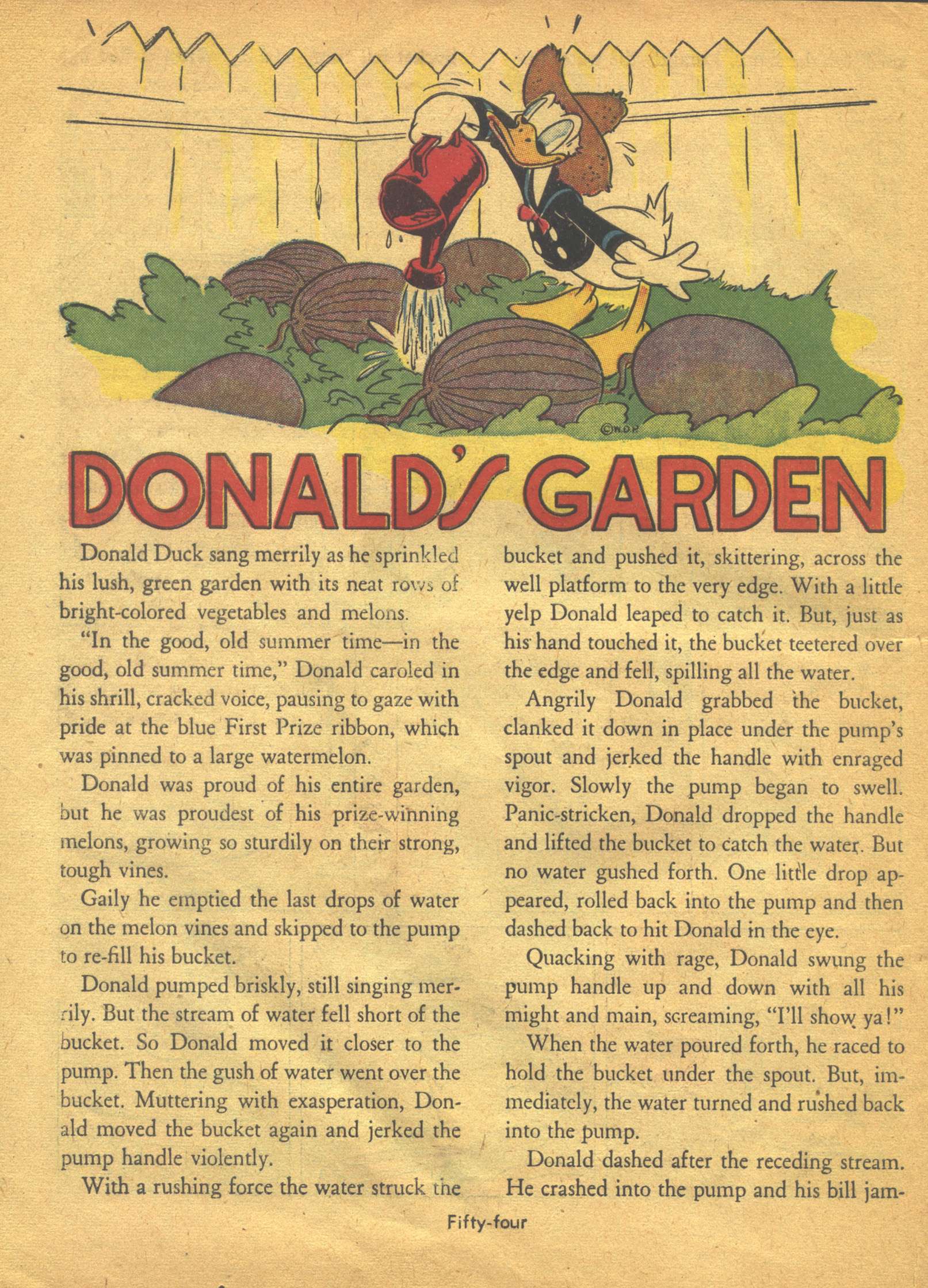 Read online Walt Disney's Comics and Stories comic -  Issue #17 - 56