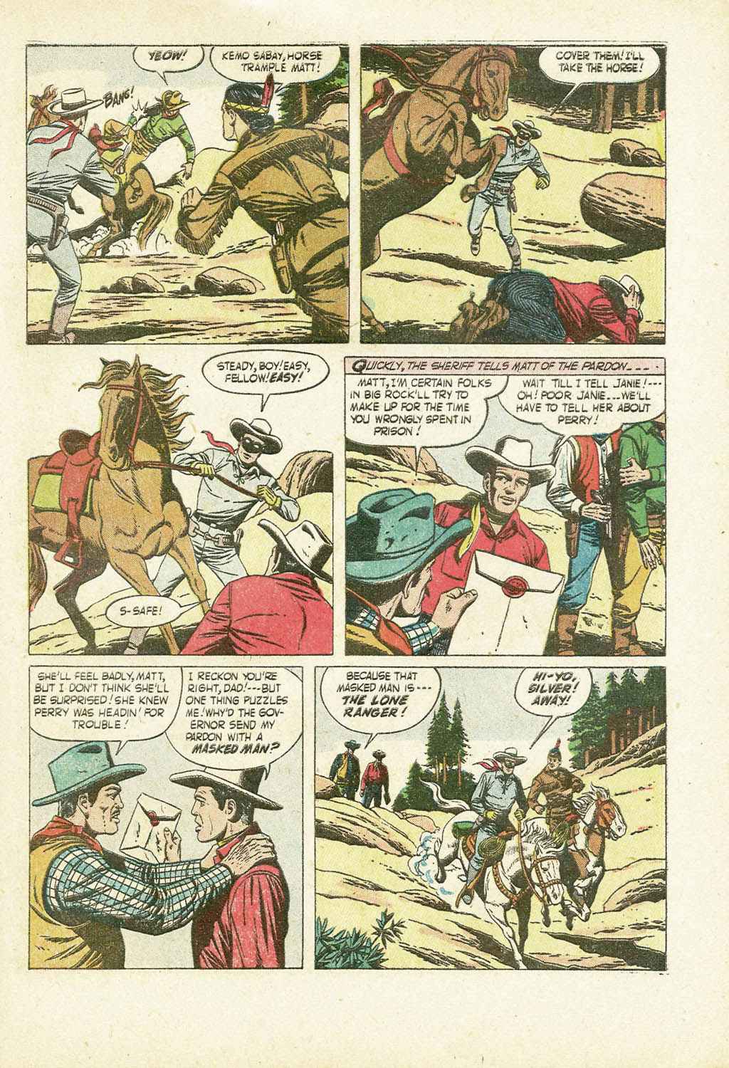 Read online The Lone Ranger (1948) comic -  Issue #63 - 37
