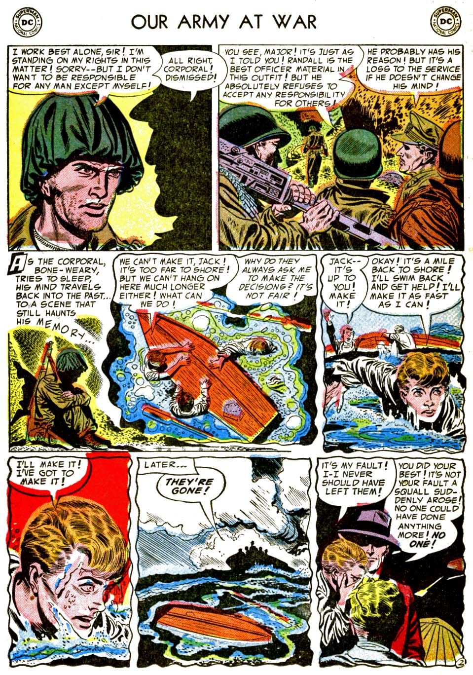 Read online Our Army at War (1952) comic -  Issue #19 - 14