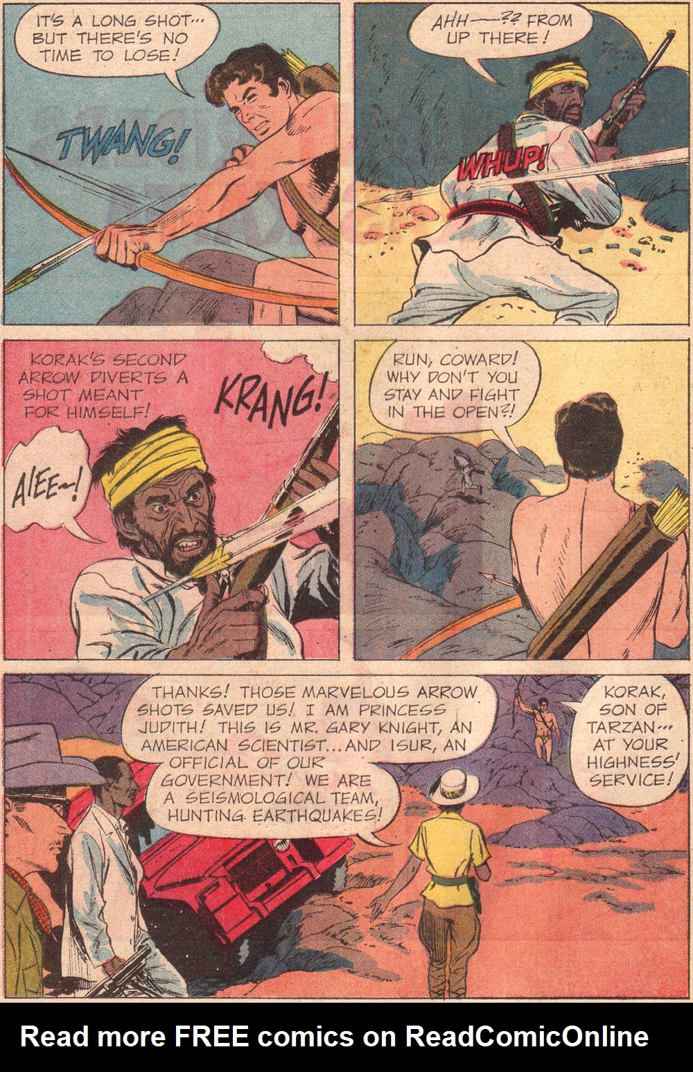 Read online Korak, Son of Tarzan (1964) comic -  Issue #13 - 4