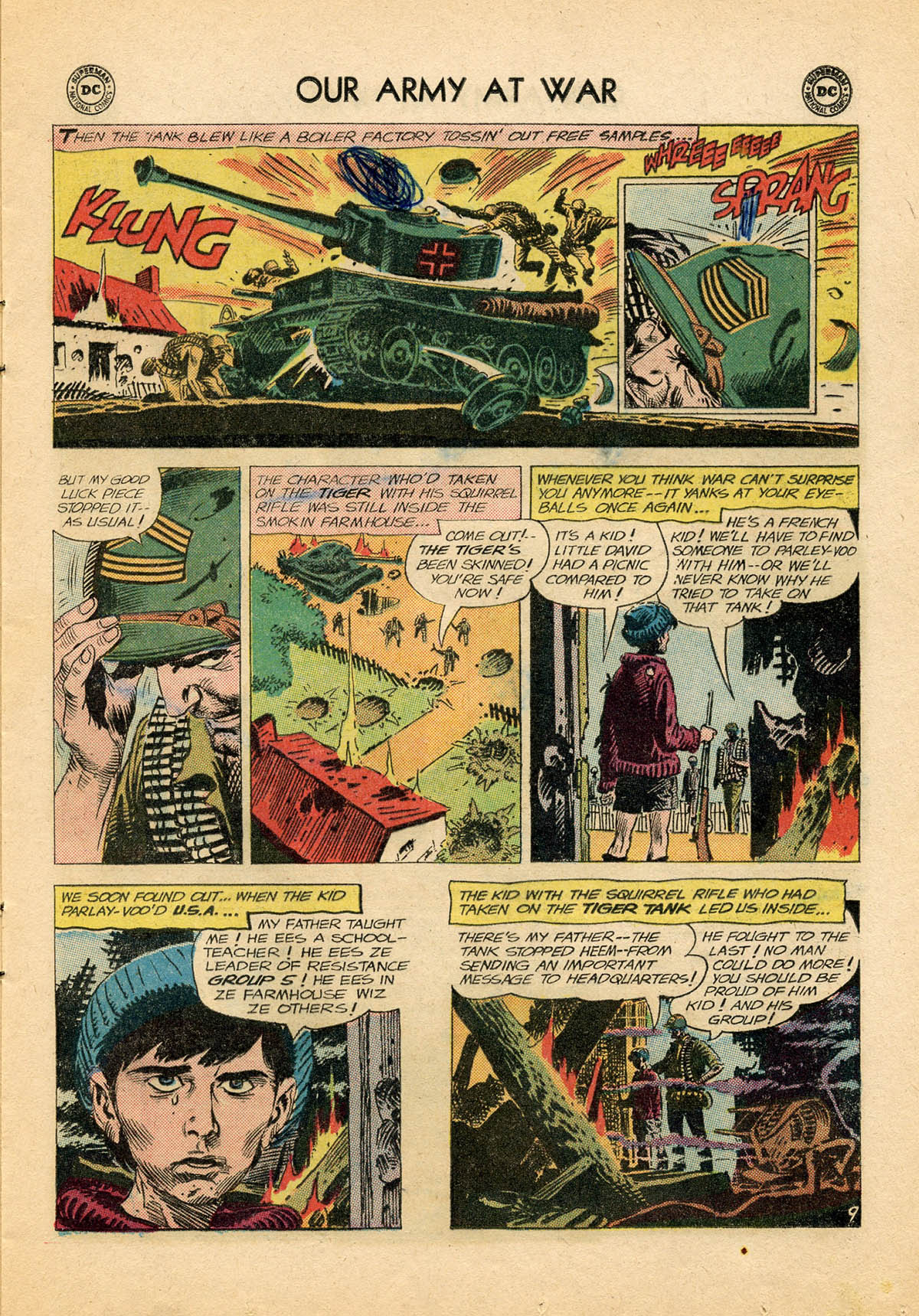 Read online Our Army at War (1952) comic -  Issue #142 - 13