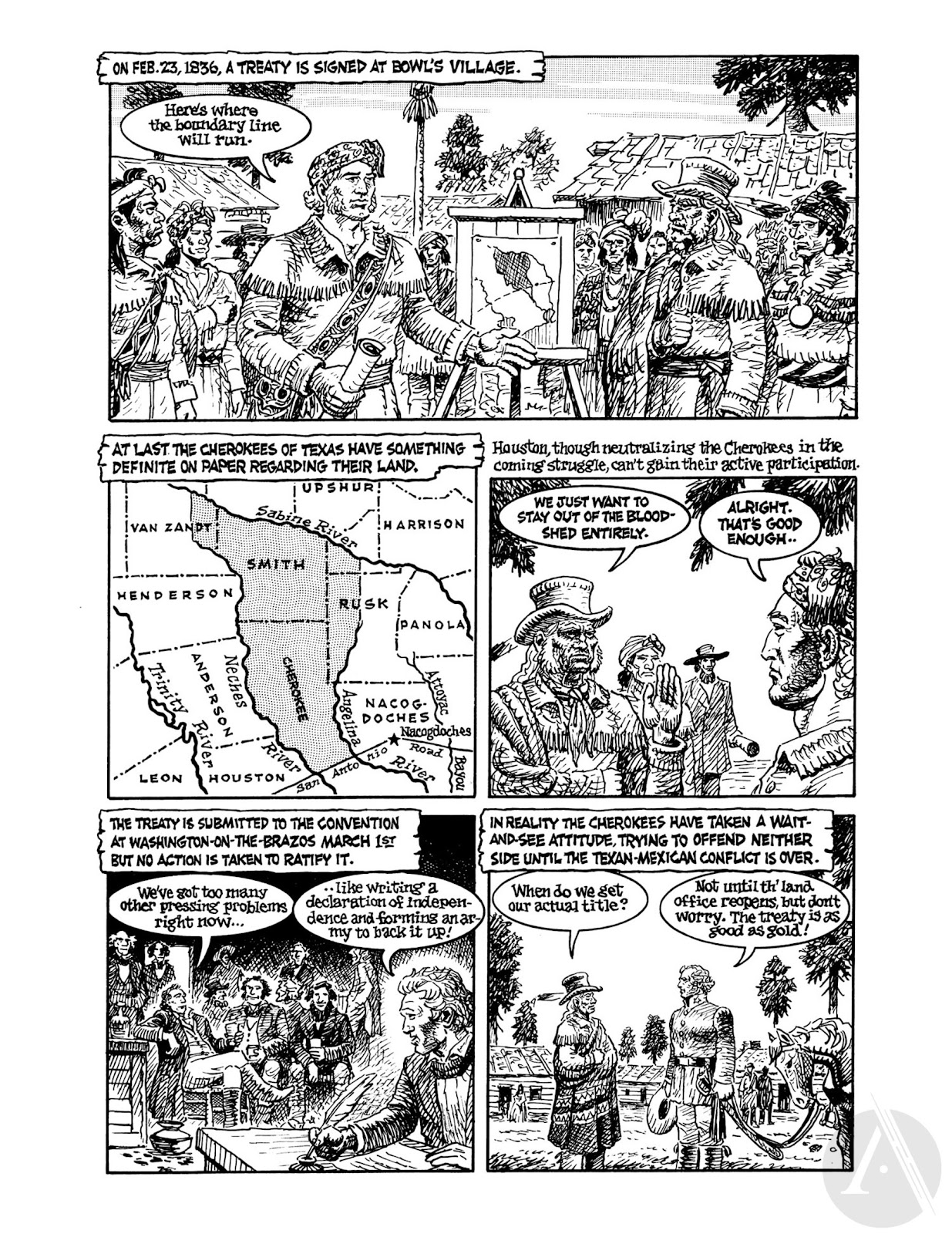 Indian Lover: Sam Houston & the Cherokees issue TPB - Page 68