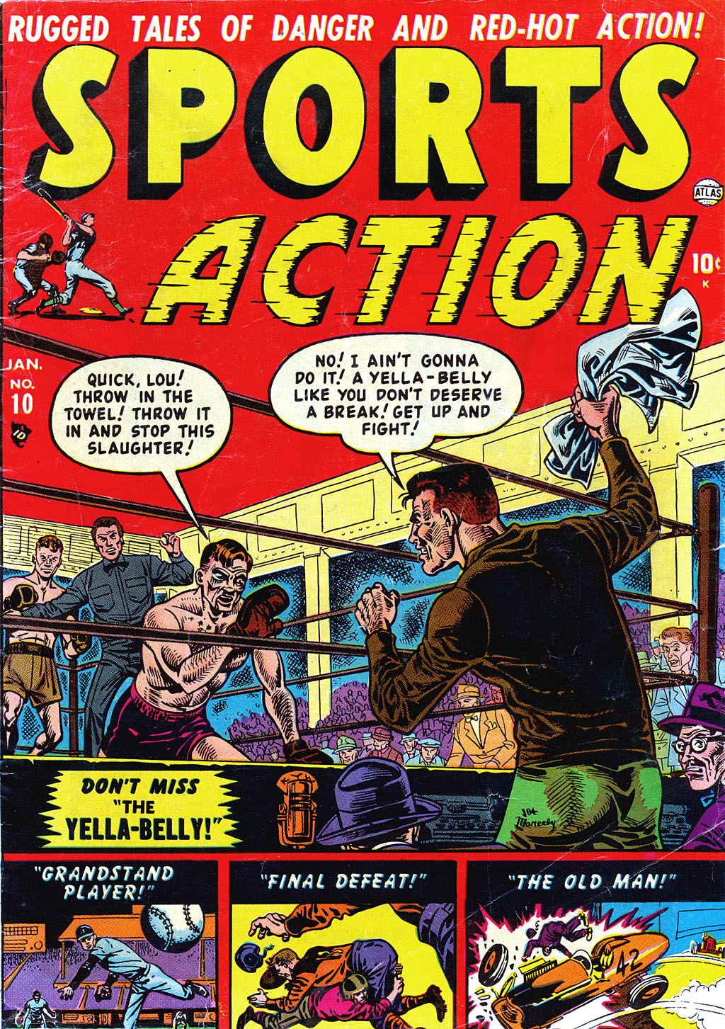 Read online Sports Action comic -  Issue #10 - 1