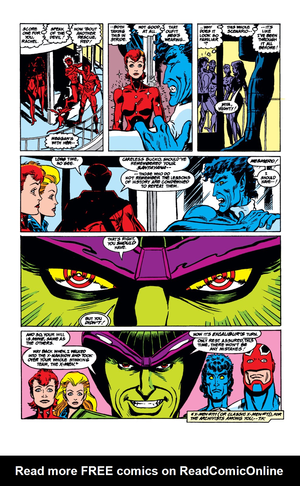 Read online Excalibur (1988) comic -  Issue #33 - 9