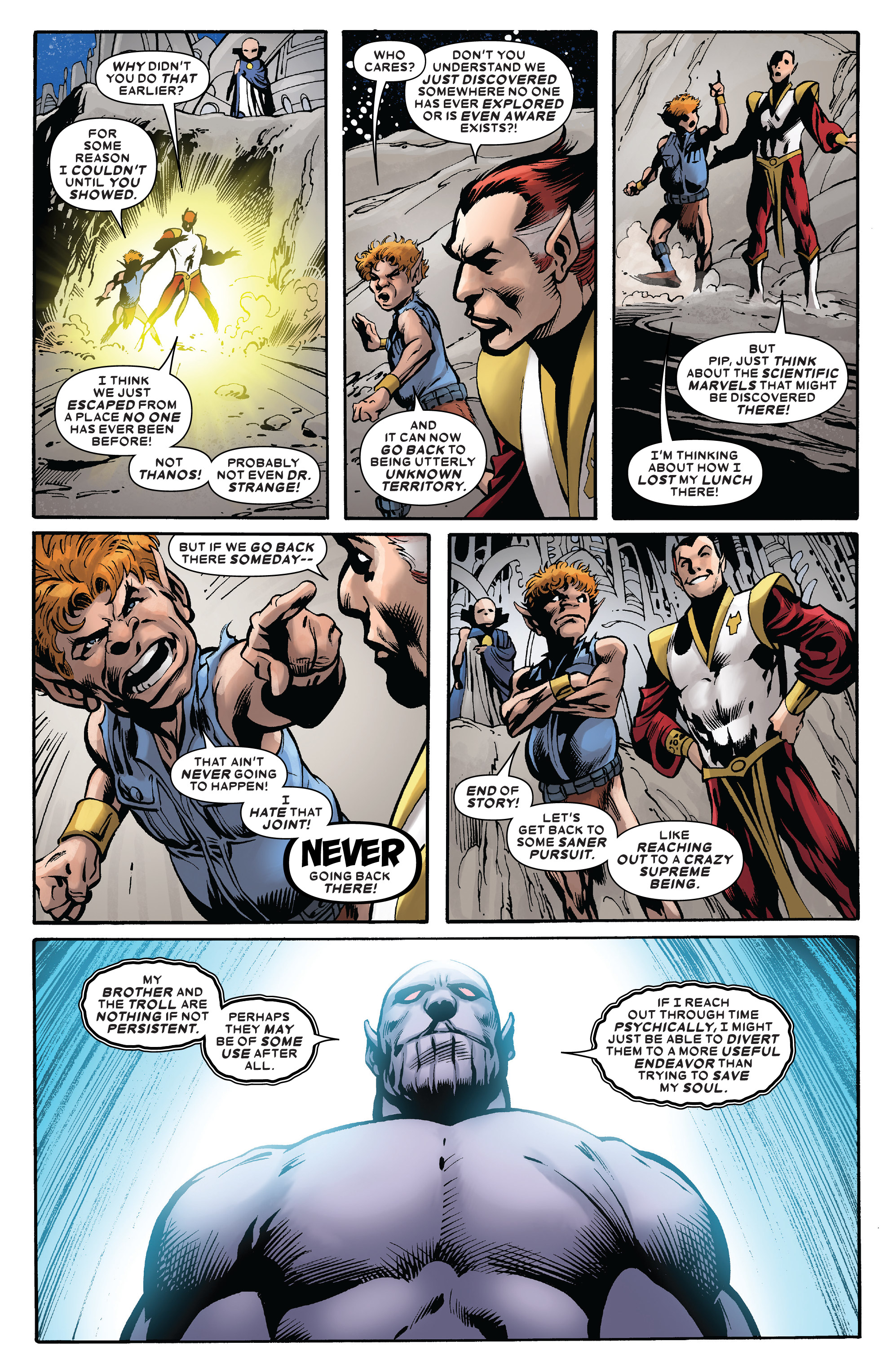 Read online Thanos: The Infinity Ending comic -  Issue # TPB - 71
