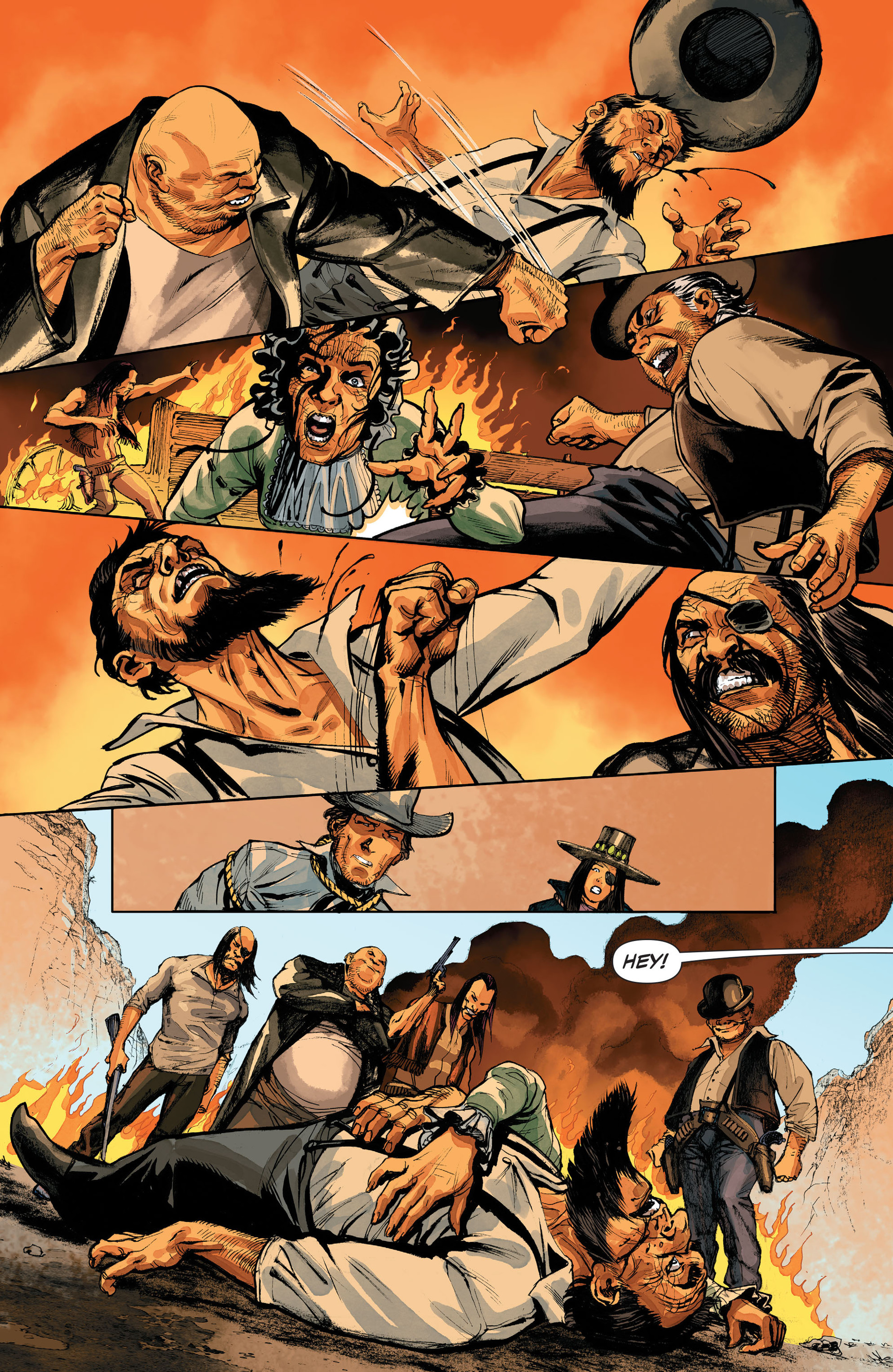 Read online All-Star Western (2011) comic -  Issue #32 - 21