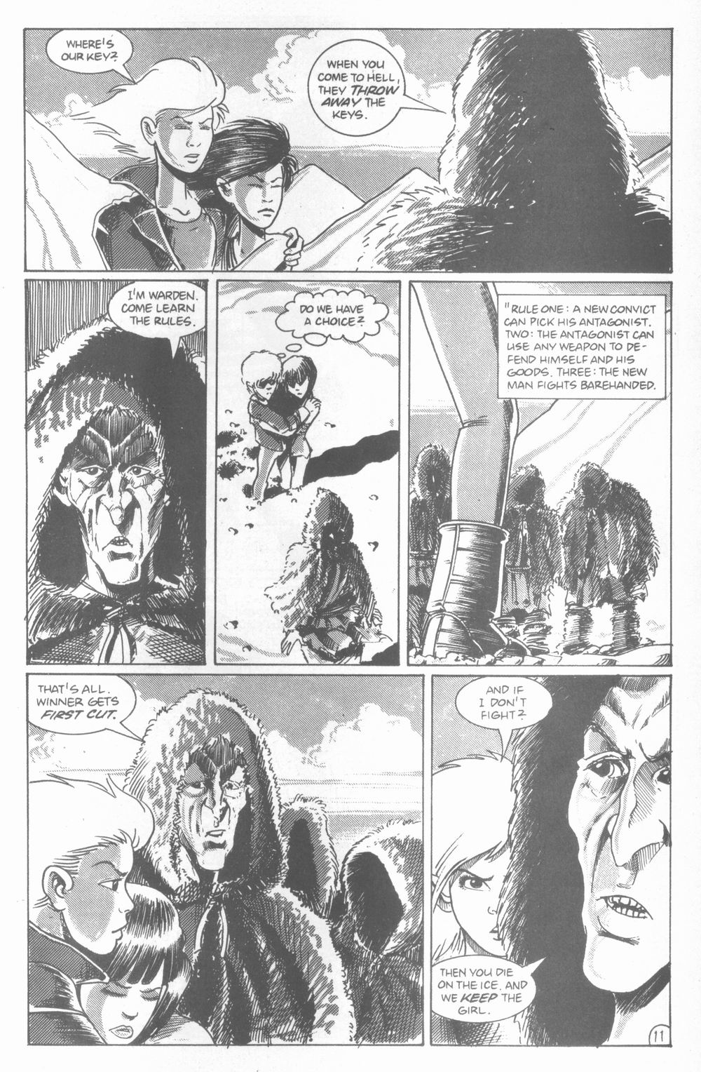 Read online Logan's Run (1990) comic -  Issue #3 - 13