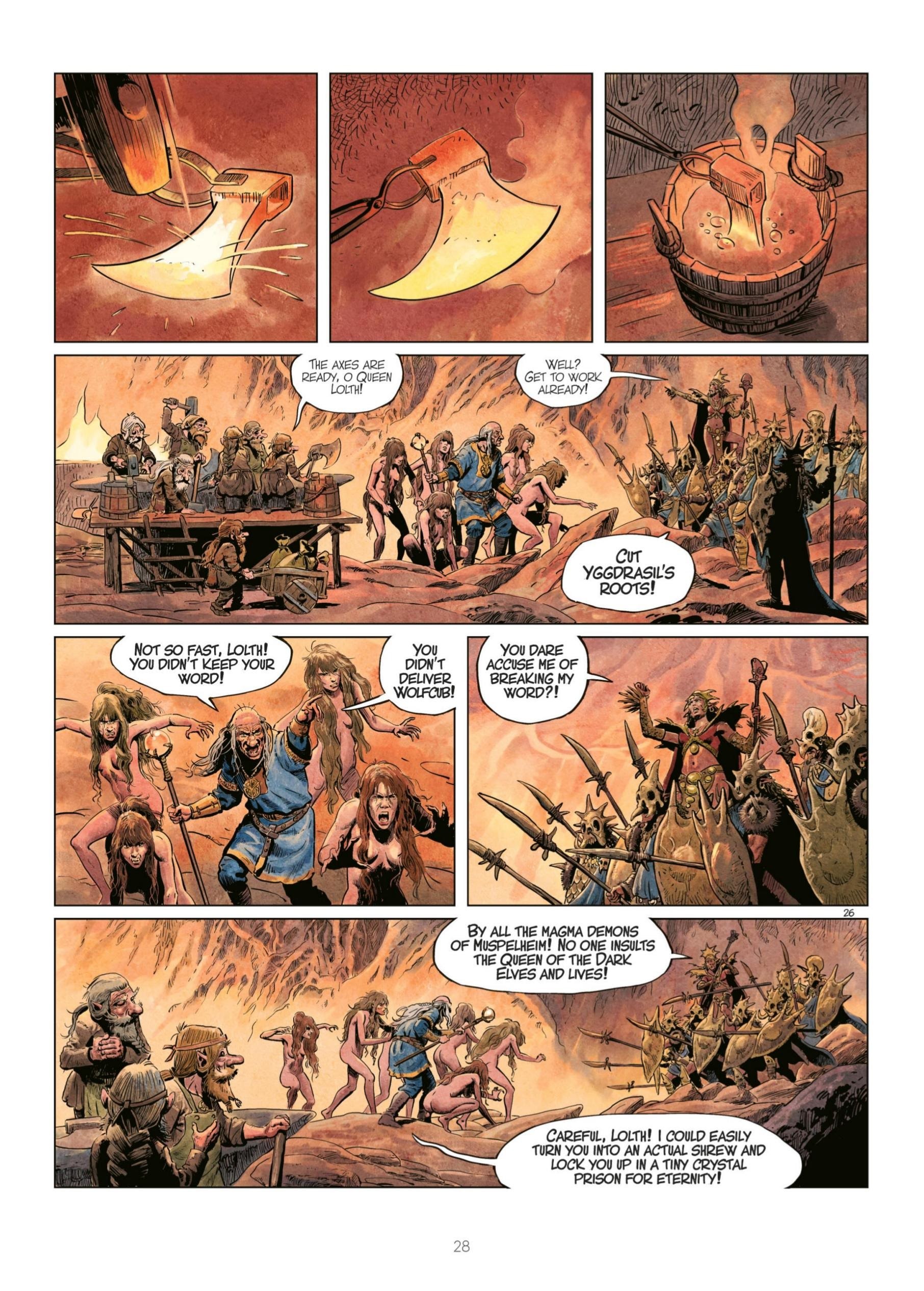 Read online The World of Thorgal: Wolfcub comic -  Issue #7 - 30
