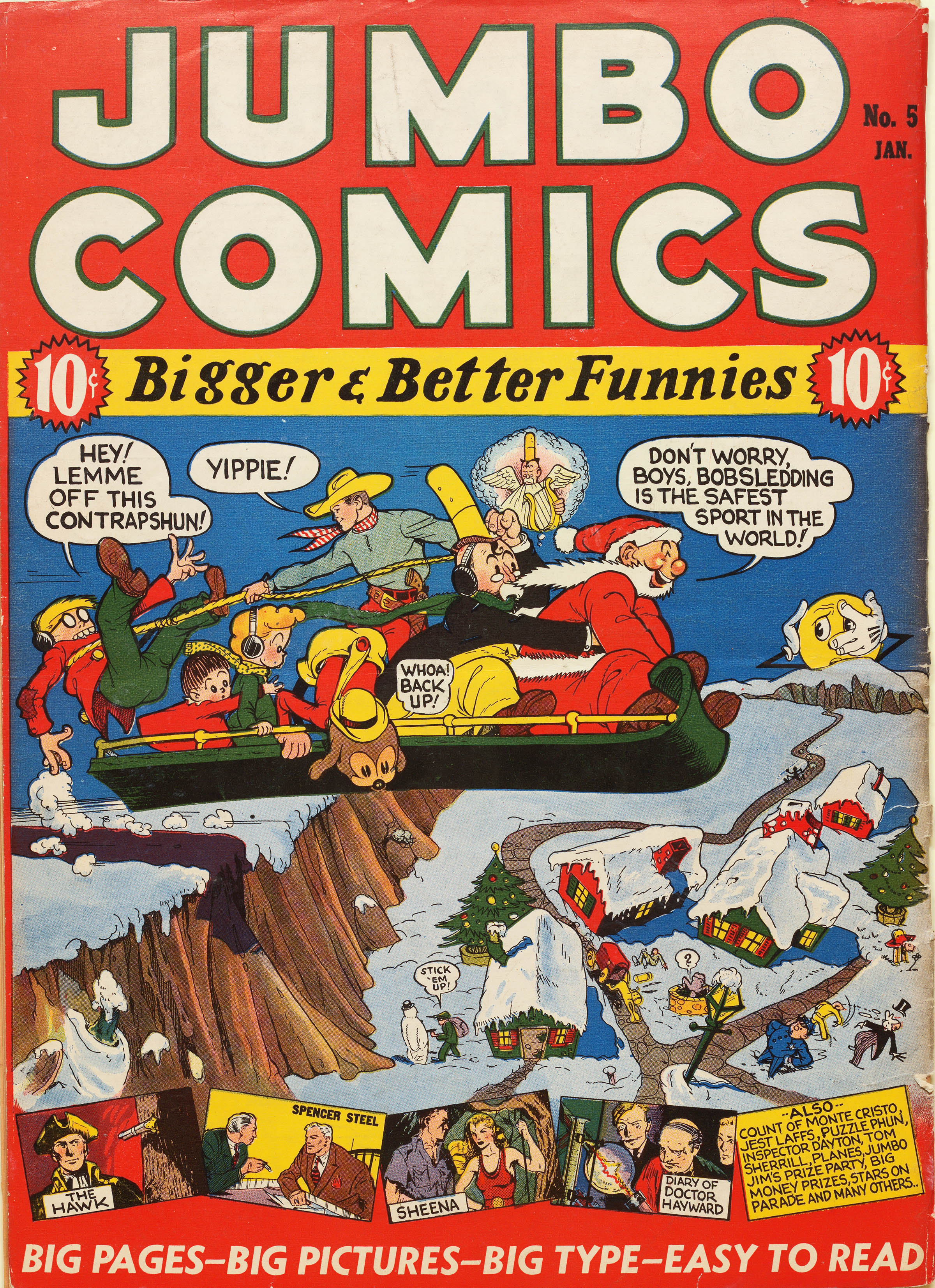 Read online Jumbo Comics comic -  Issue #5 - 1