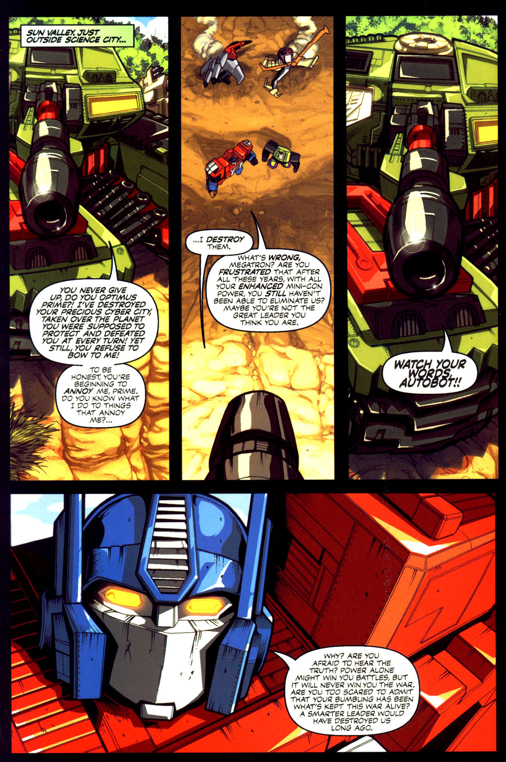 Read online Transformers Armada comic Issue 5