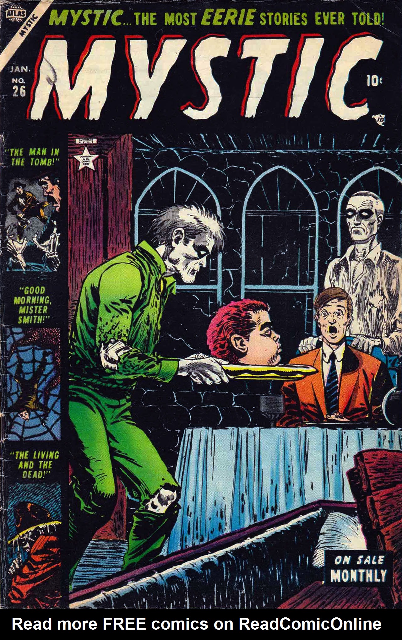 Read online Mystic (1951) comic -  Issue #26 - 1