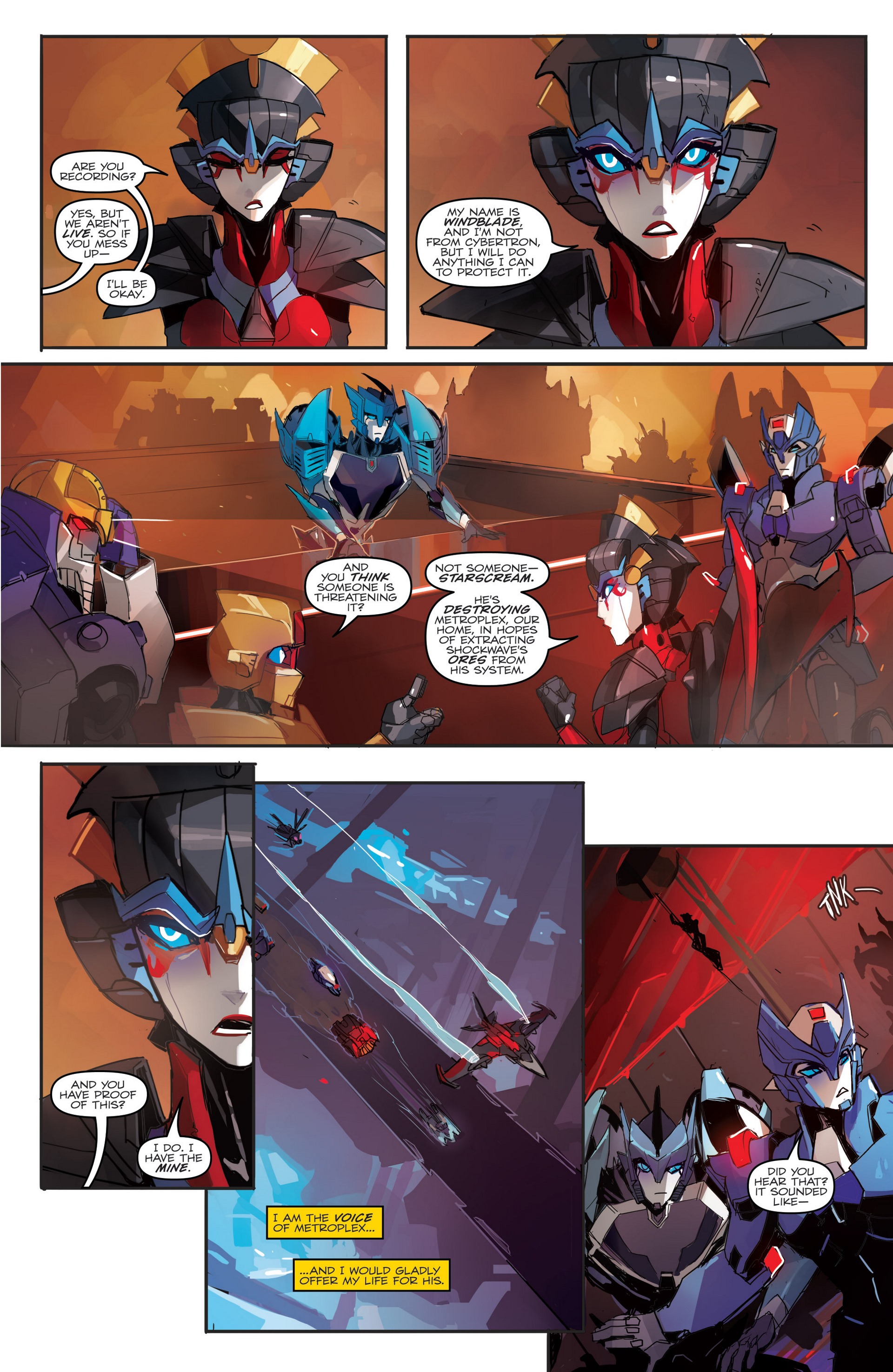 Read online The Transformers: Windblade (2014) comic -  Issue #2 - 25
