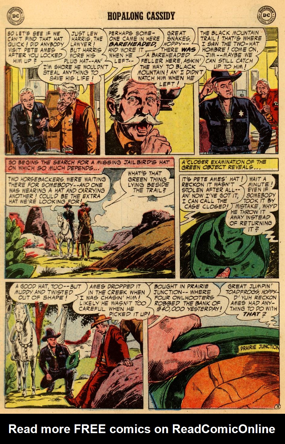 Read online Hopalong Cassidy comic -  Issue #94 - 30