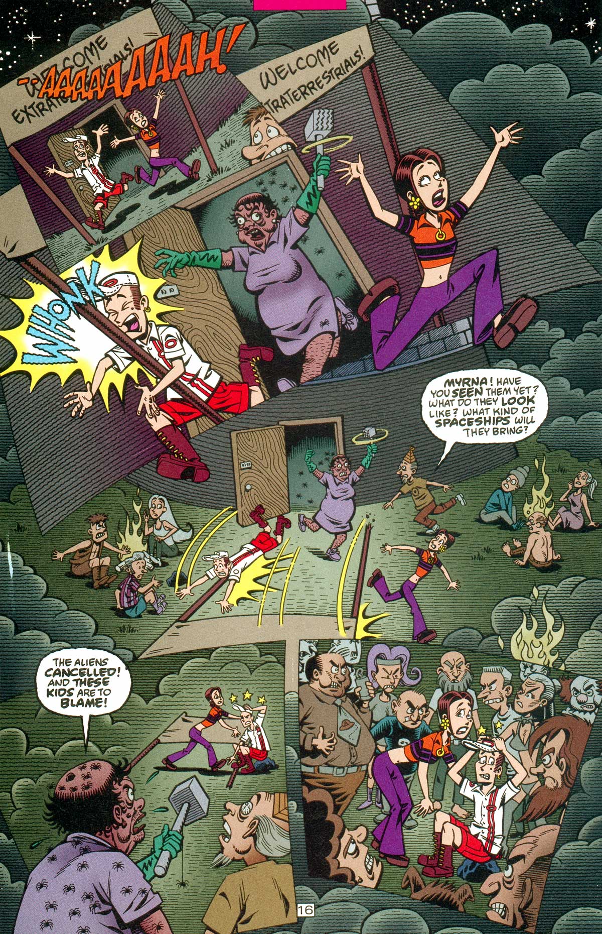 Read online Gross Point comic -  Issue #8 - 17