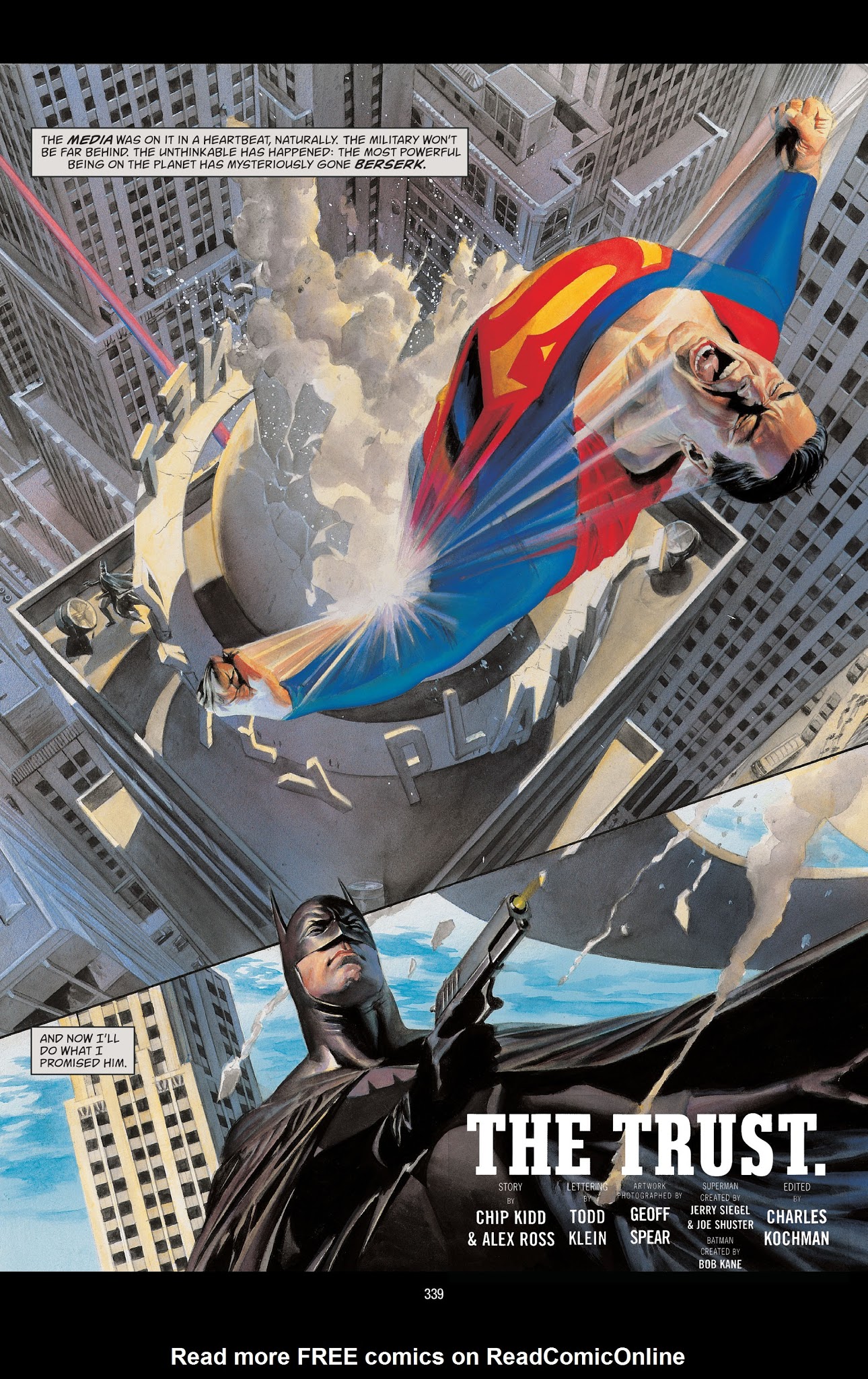 Read online Superman: A Celebration of 75 Years comic -  Issue # TPB - 339