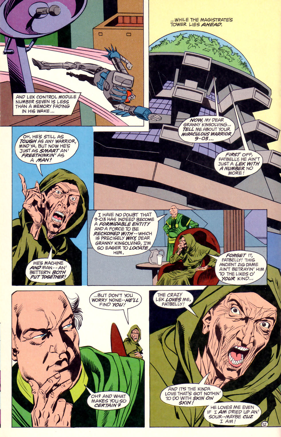 Read online Electric Warrior comic -  Issue #6 - 13