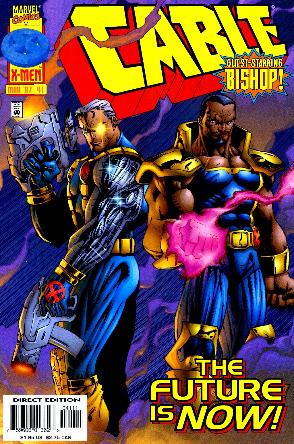 Read online Cable (1993) comic -  Issue #41 - 1