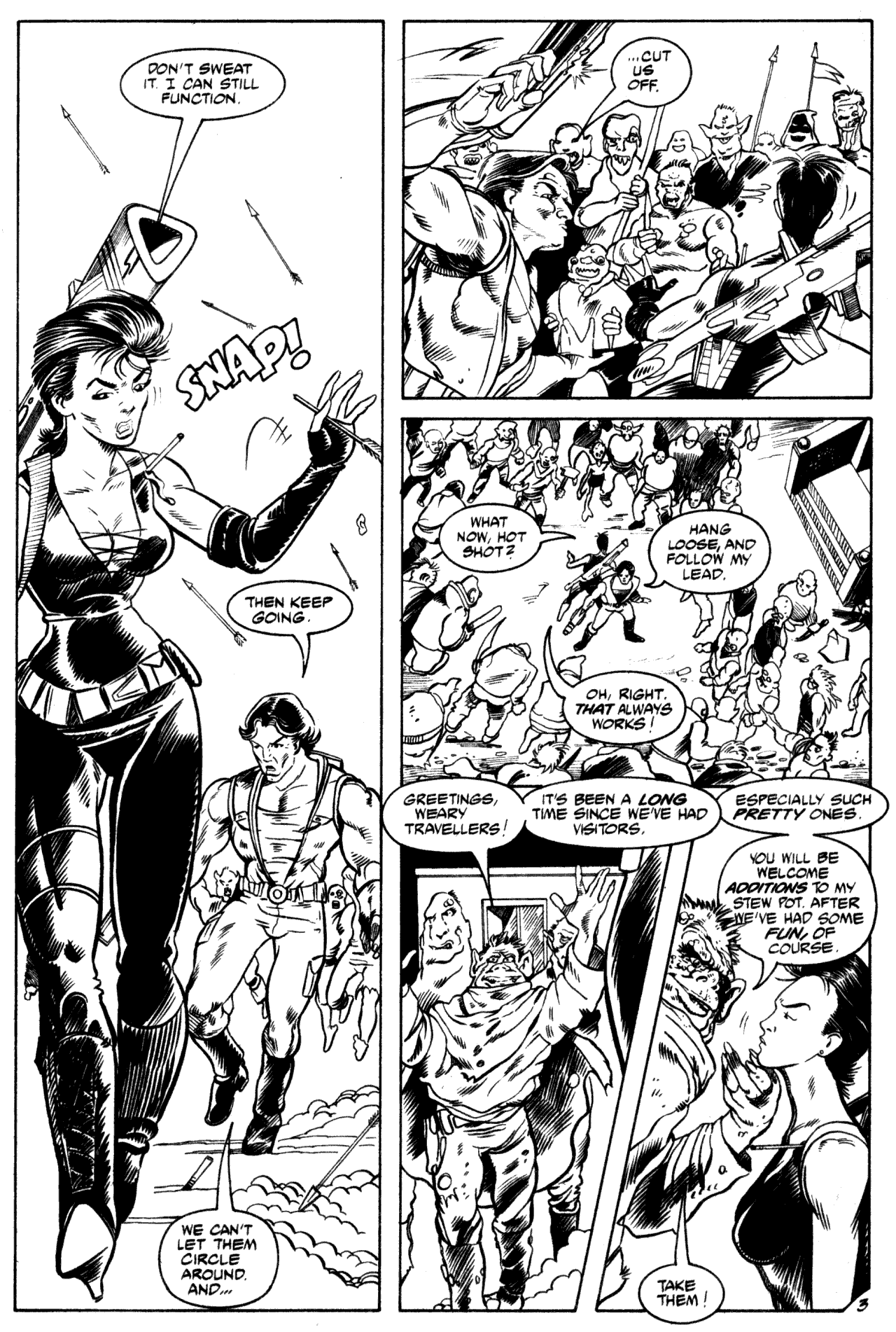 Read online Solo Ex-Mutants comic -  Issue #6 - 5