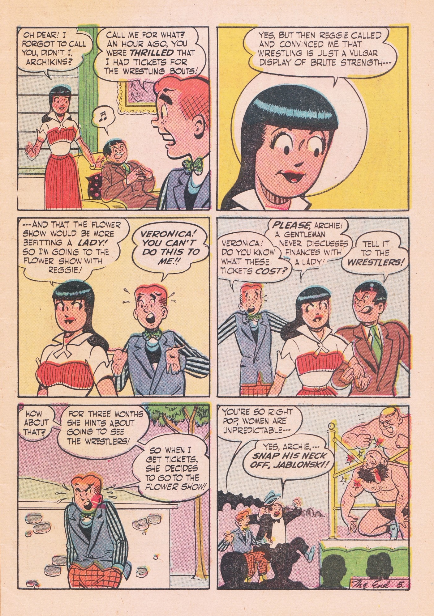 Read online Pep Comics comic -  Issue #98 - 7