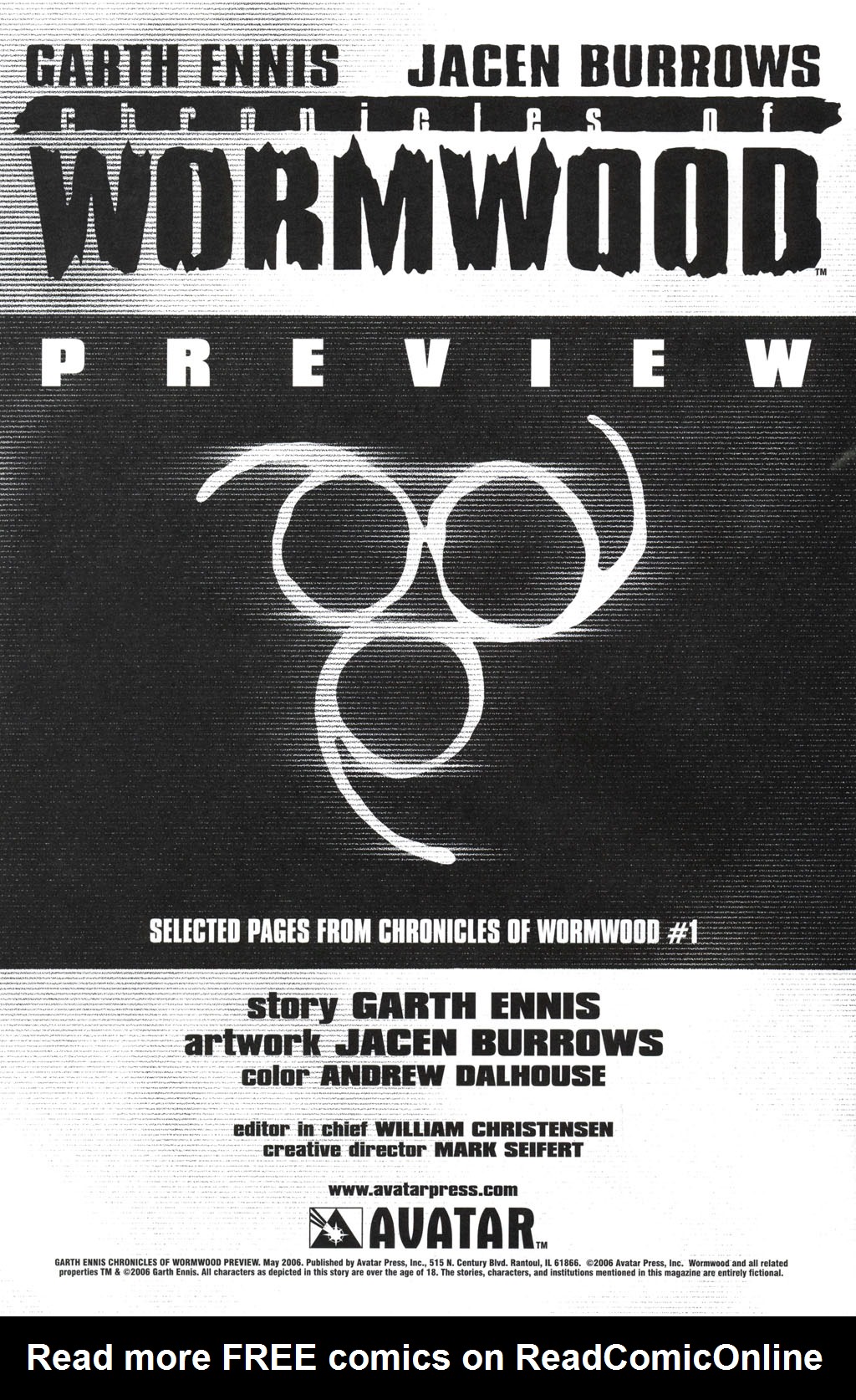 Read online Chronicles of Wormwood comic -  Issue #0 - 2