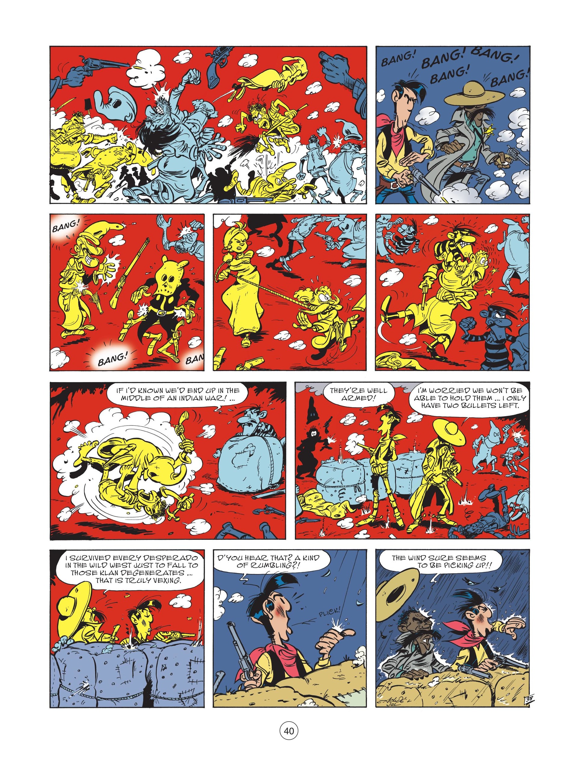 Read online A Lucky Luke Adventure comic -  Issue #77 - 42