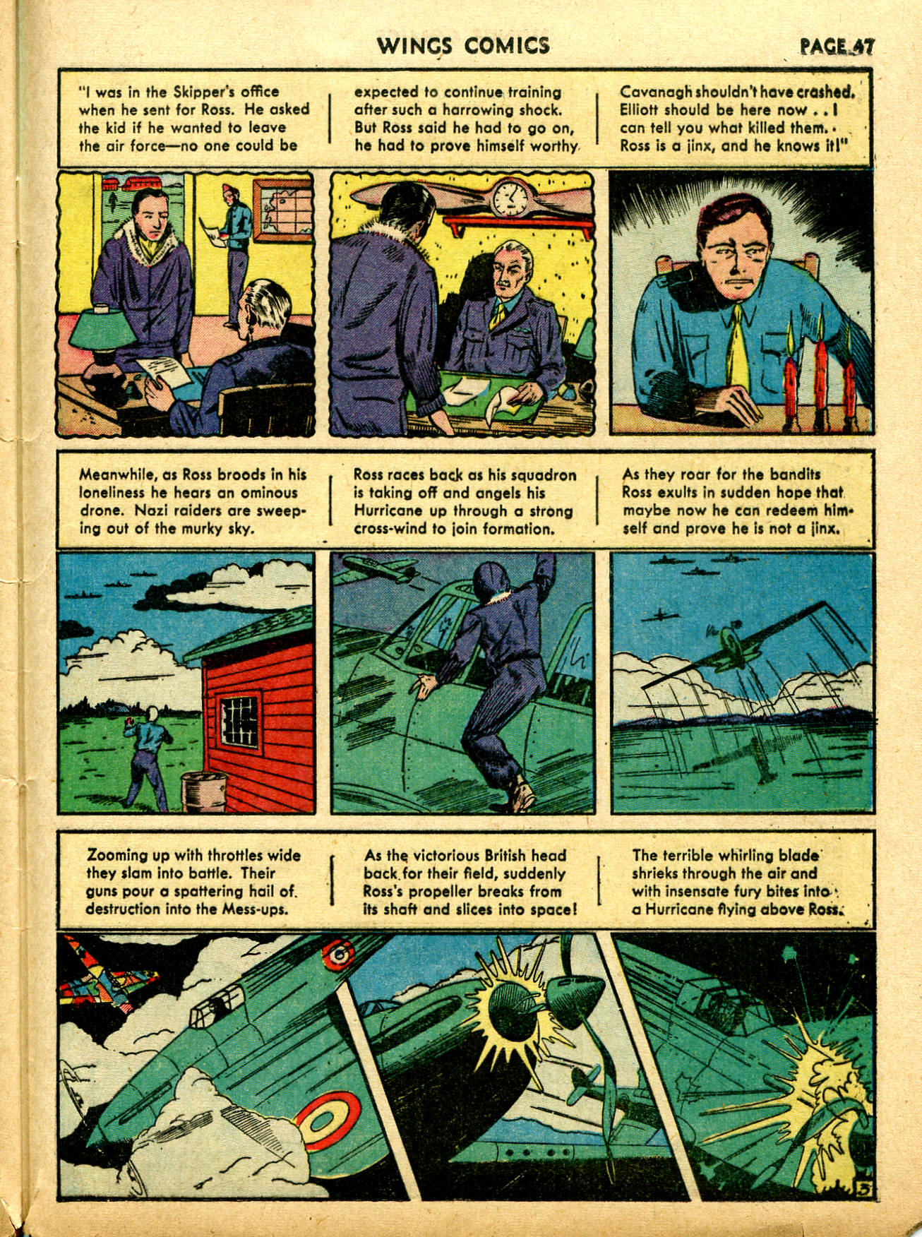 Read online Wings Comics comic -  Issue #12 - 49