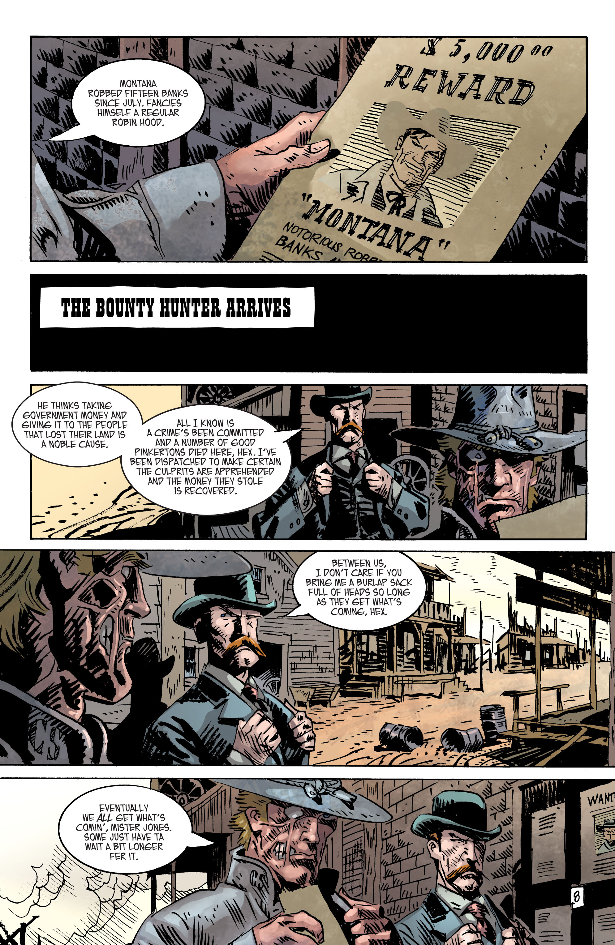 Read online Jonah Hex (2006) comic -  Issue #21 - 8